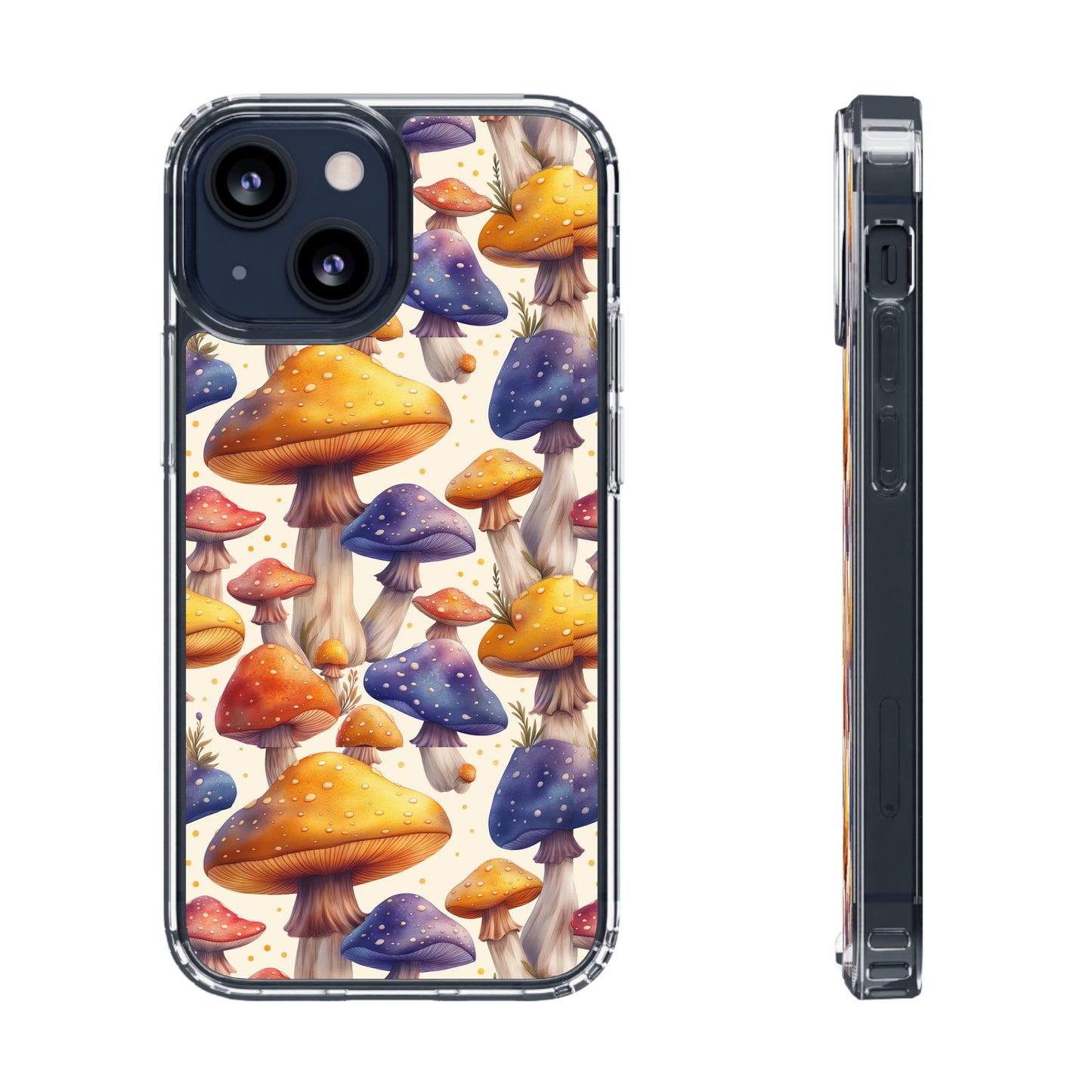 Clear Phone Cases Mushrooms