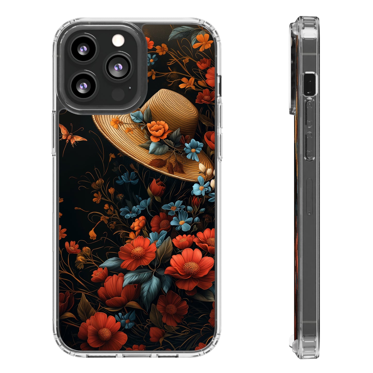 Clear Phone Cases Floral