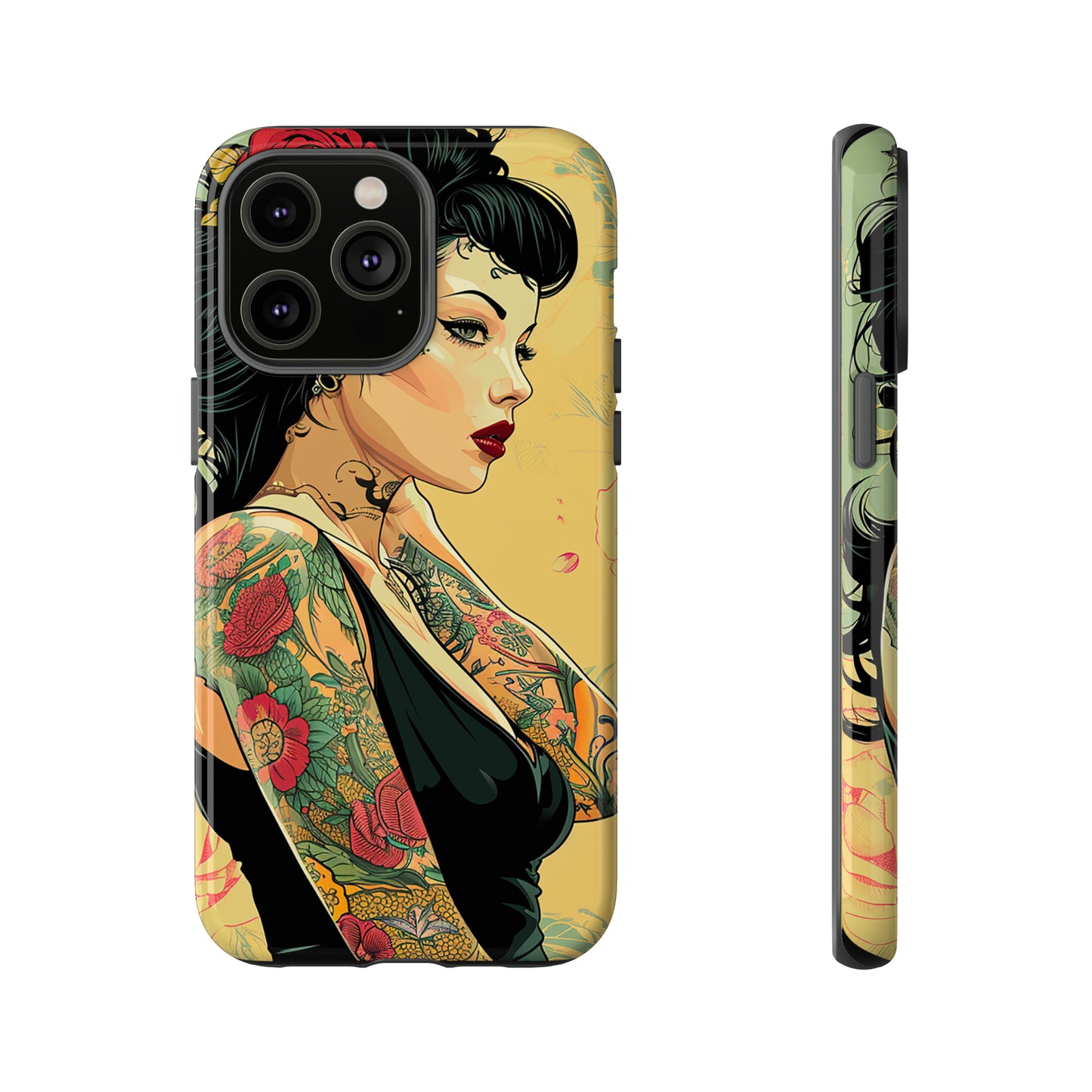 Tough Phone Case Lady 06