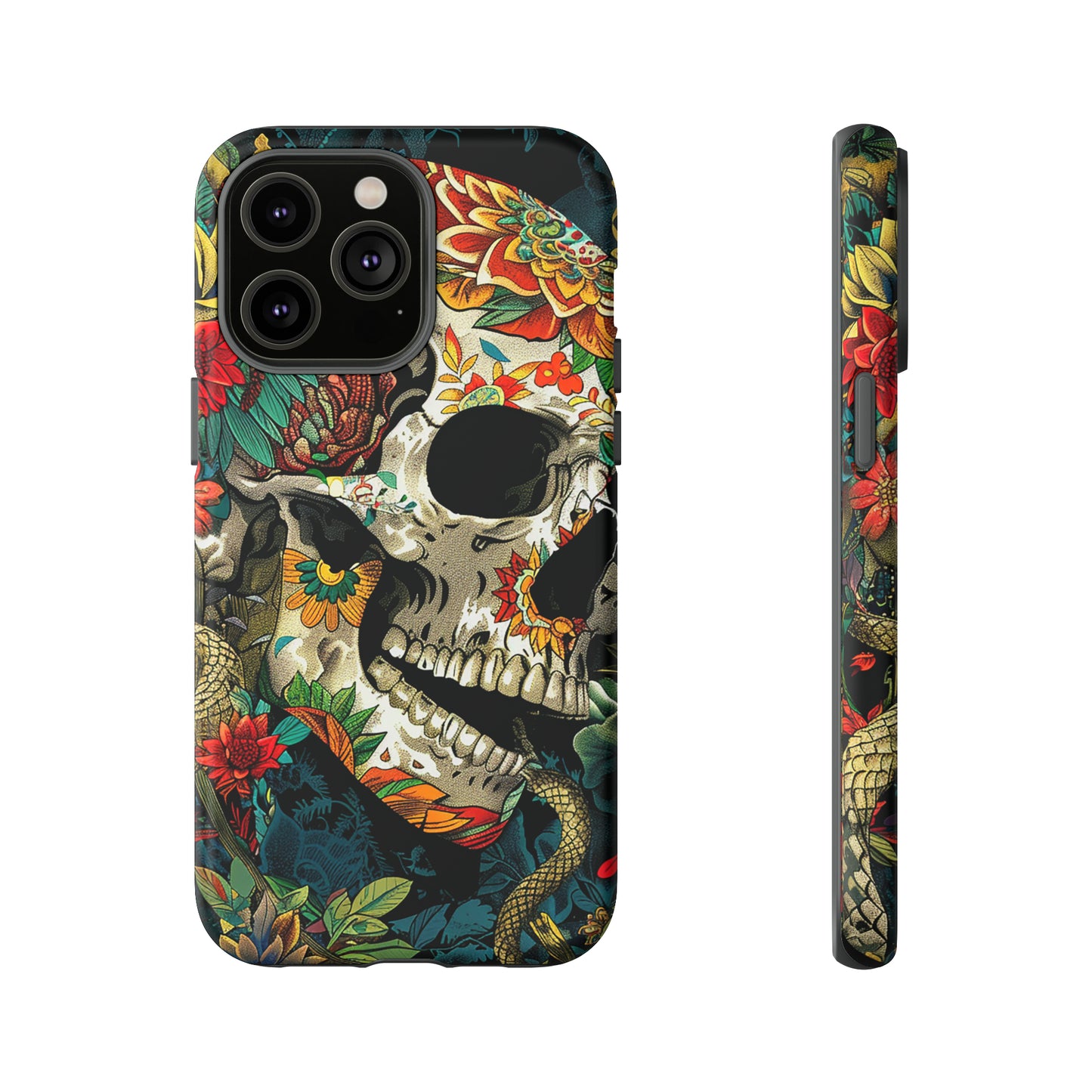 Tough Phone Case Skull 01