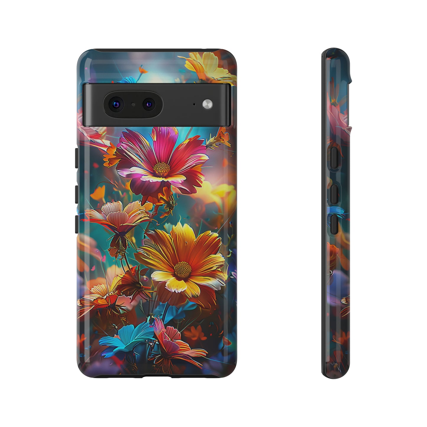 Tough Phone Case Flower 01