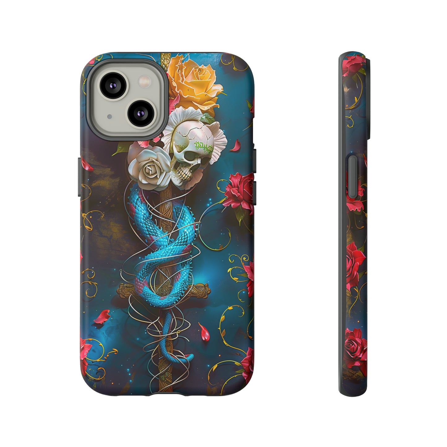 Tough Phone Cases Serpent & Roses