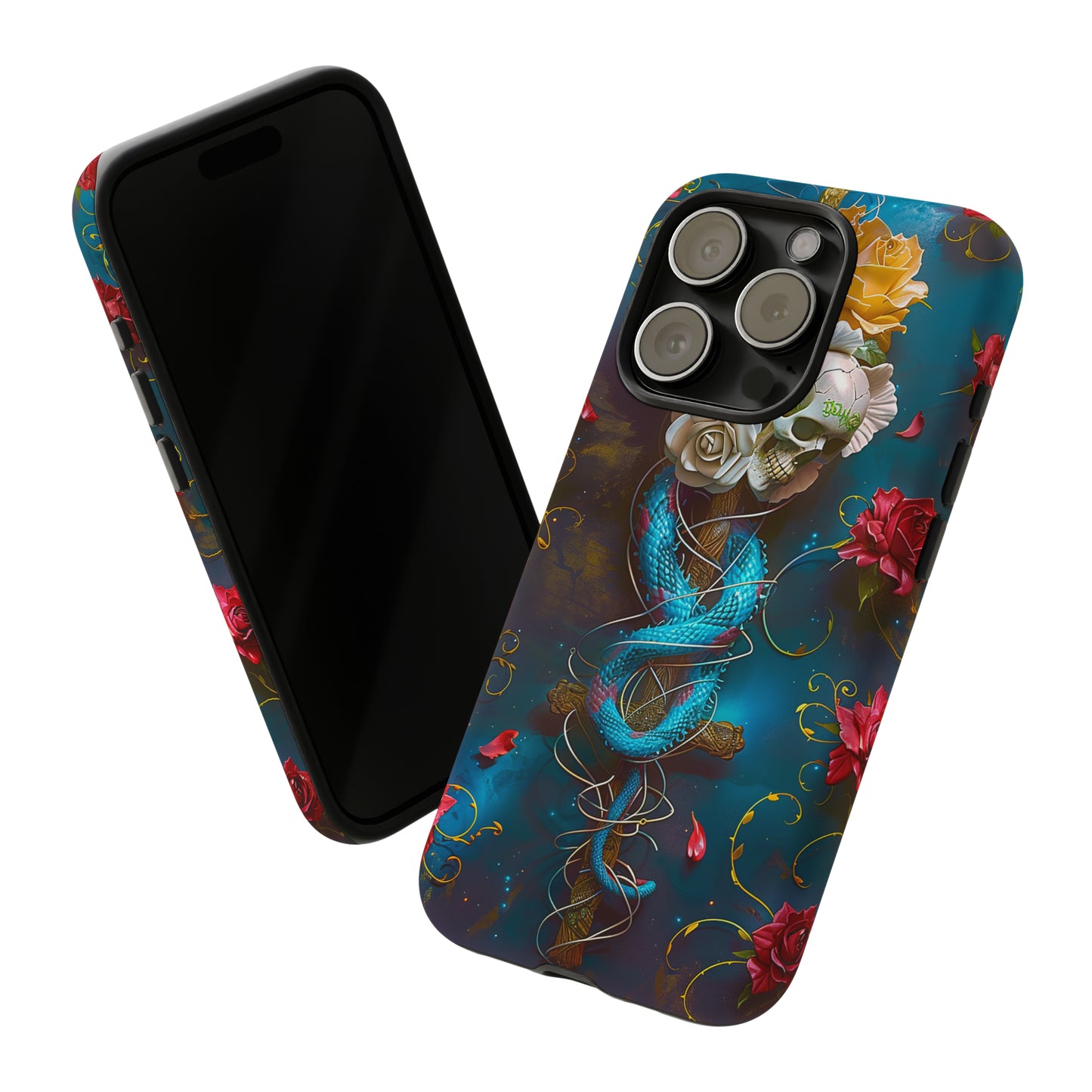 Tough Phone Cases Serpent & Roses