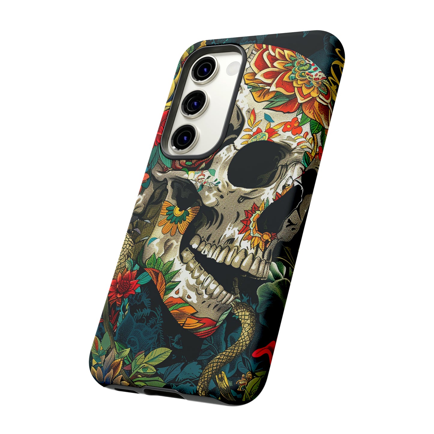 Tough Phone Case Skull 01