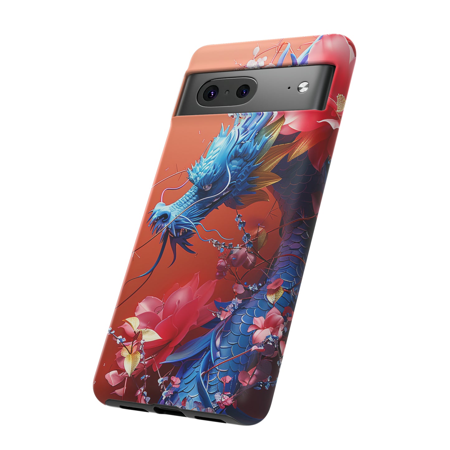 Tough Phone Cases Azure Serpent