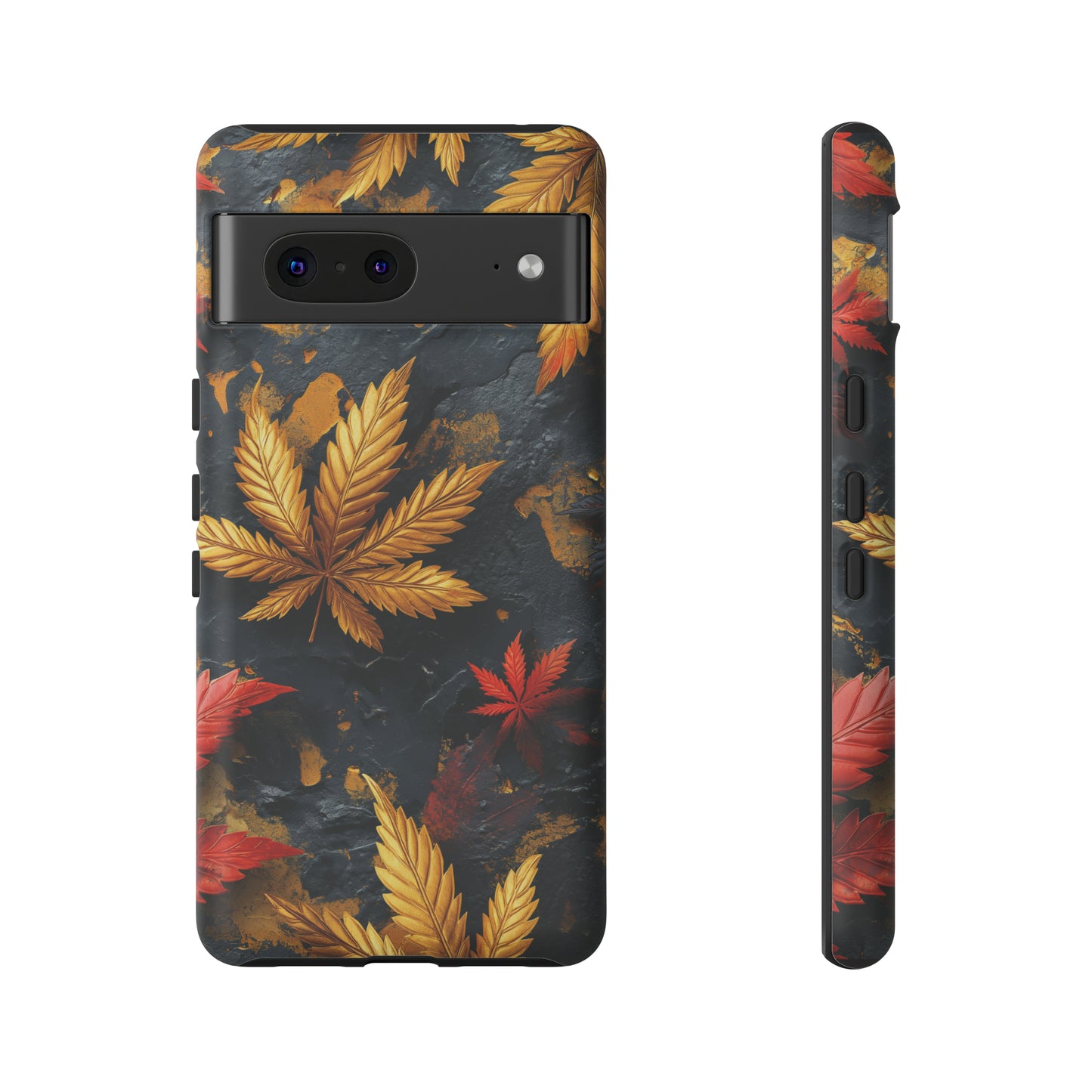 Tough Phone Case Cannabis Gold