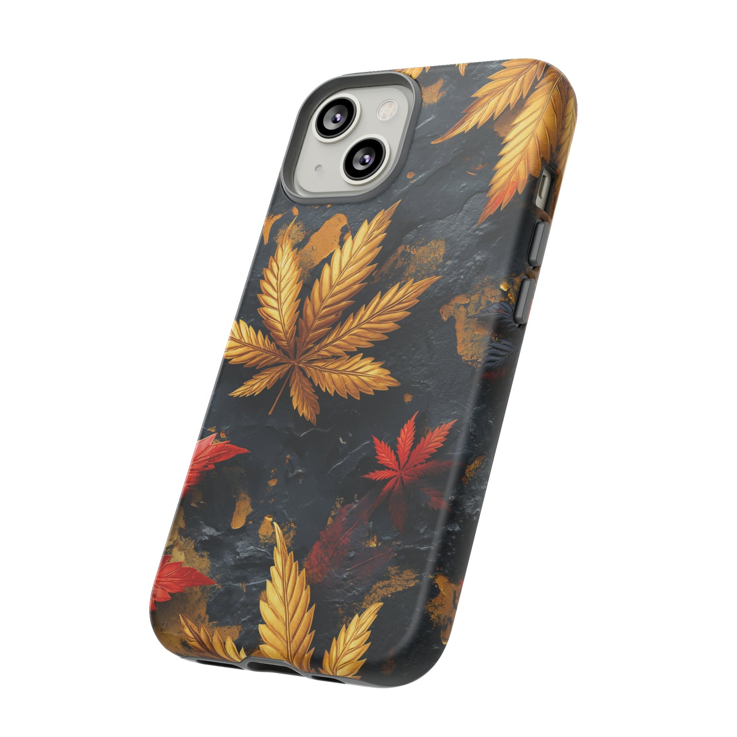 Tough Phone Case Cannabis Gold