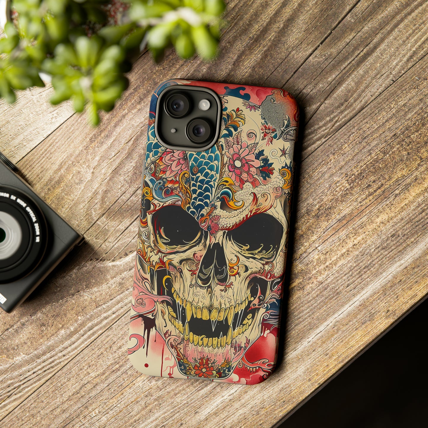 Tough Phone Case Skull 05