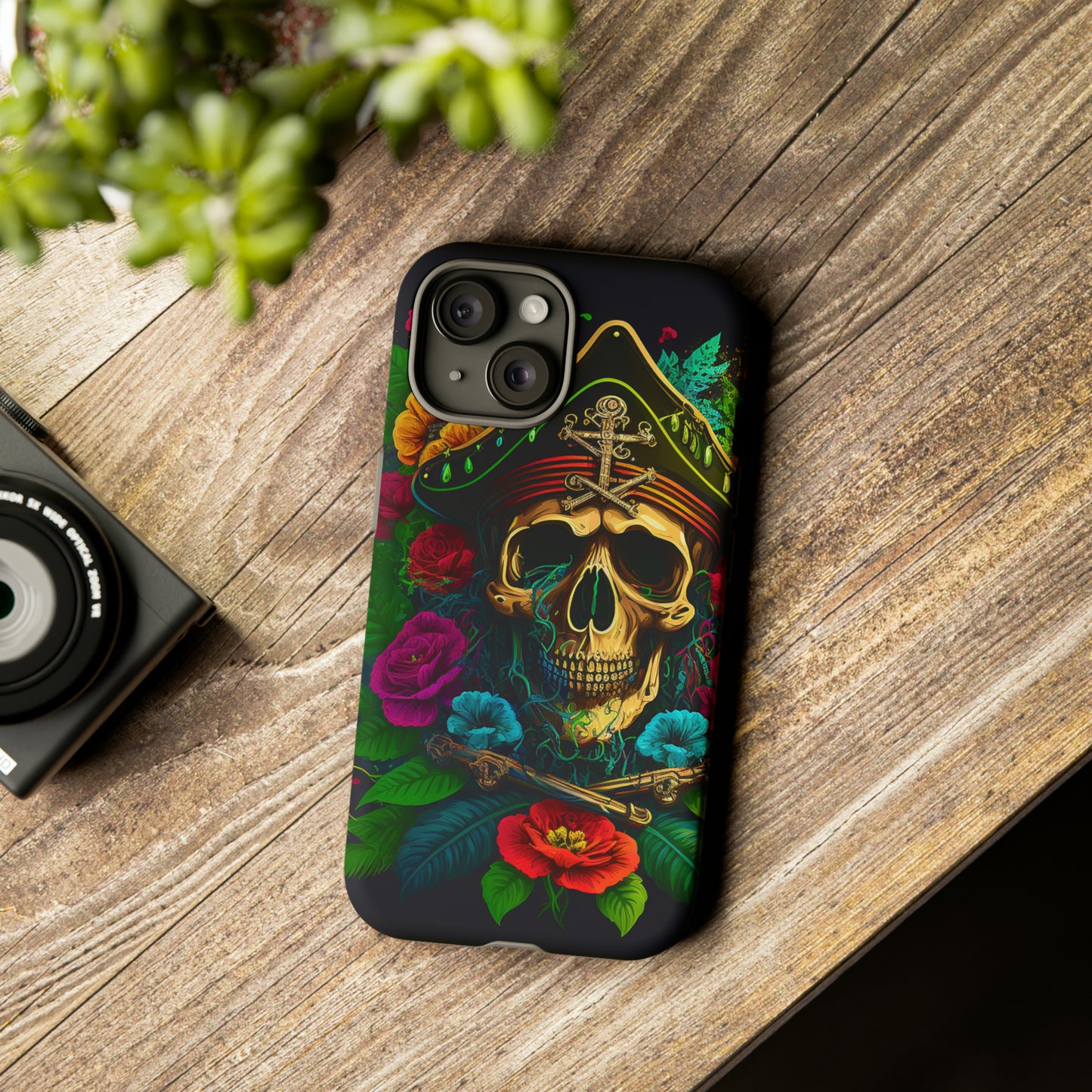 Tough Phone Case Pirate Skull