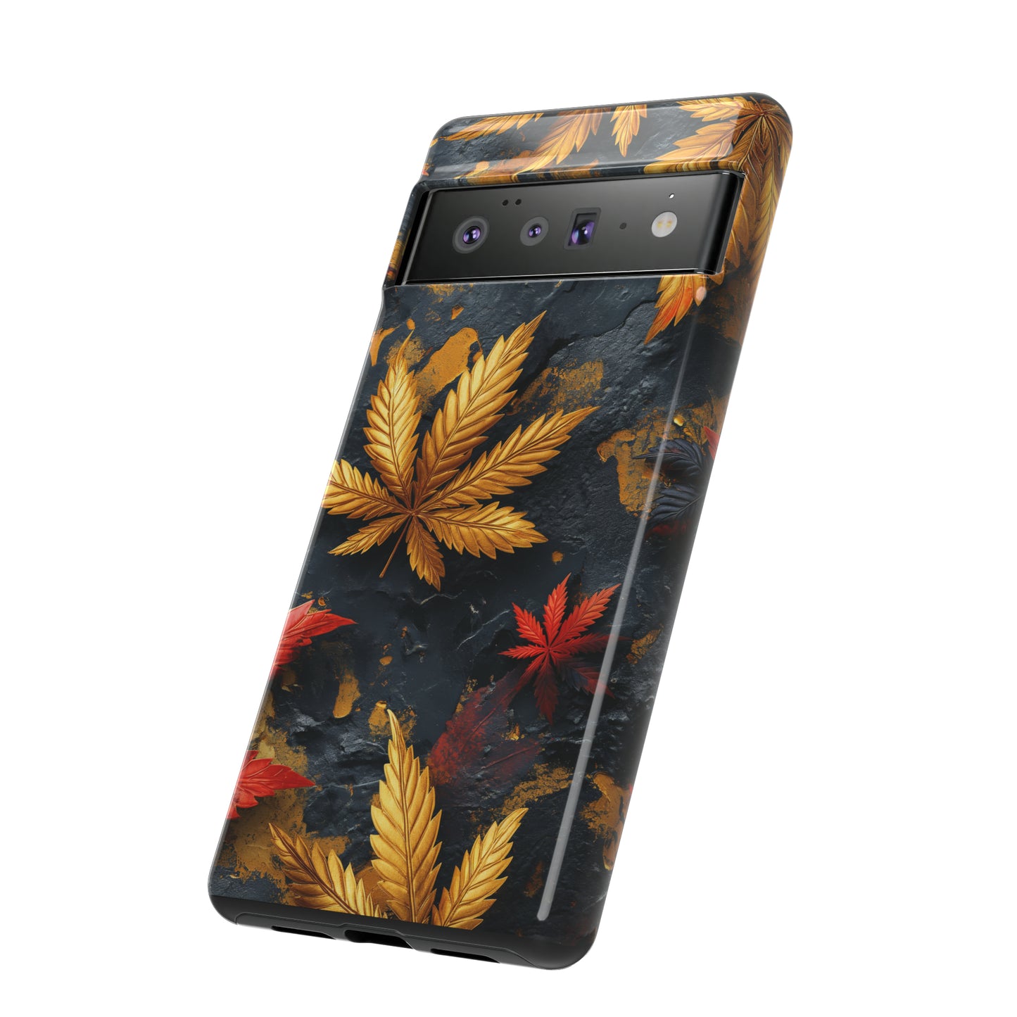 Tough Phone Case Cannabis Gold