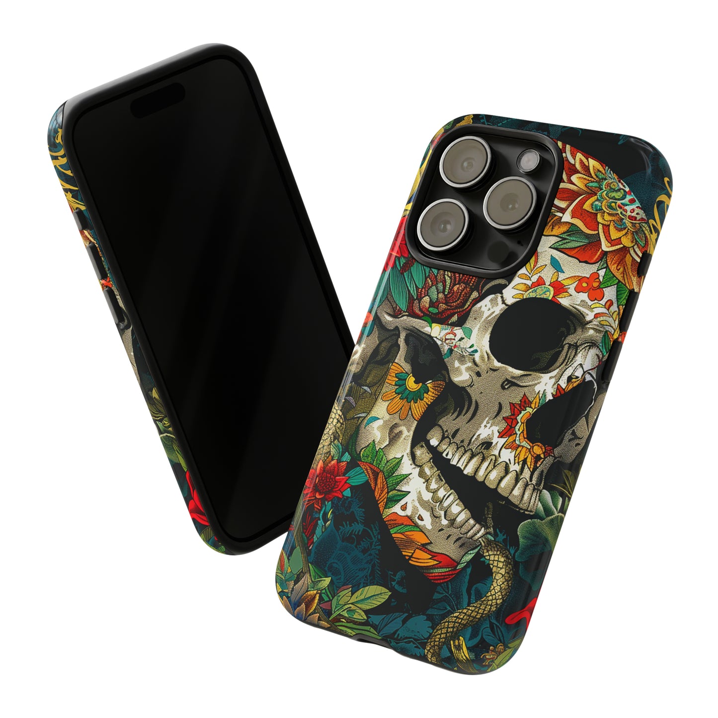 Tough Phone Case Skull 01