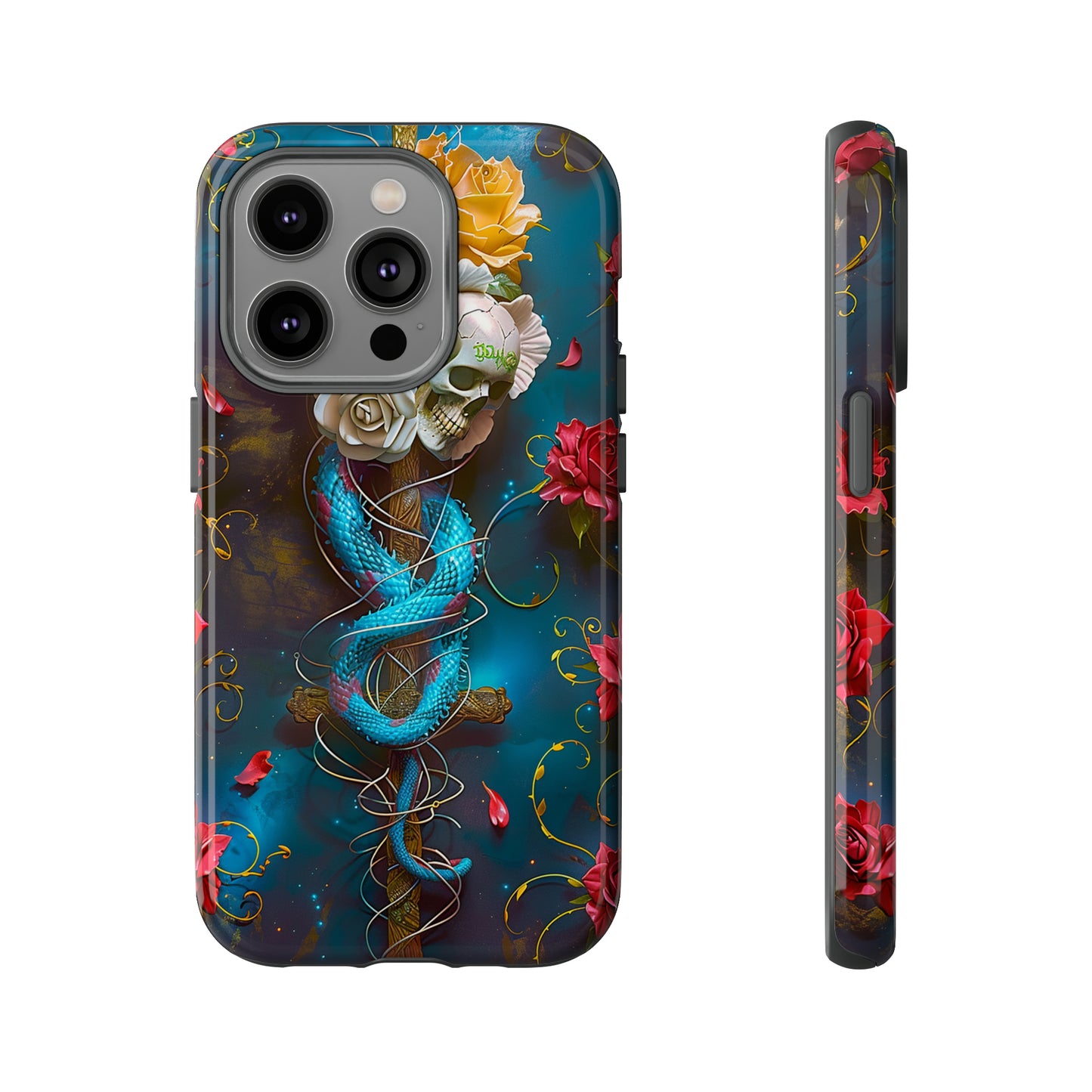 Tough Phone Cases Serpent & Roses