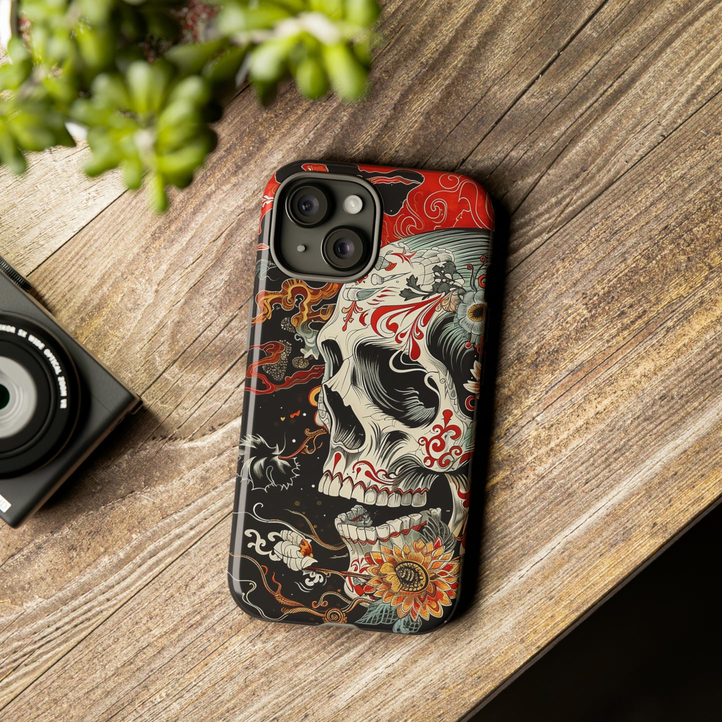 Tough Phone Case Skull 07