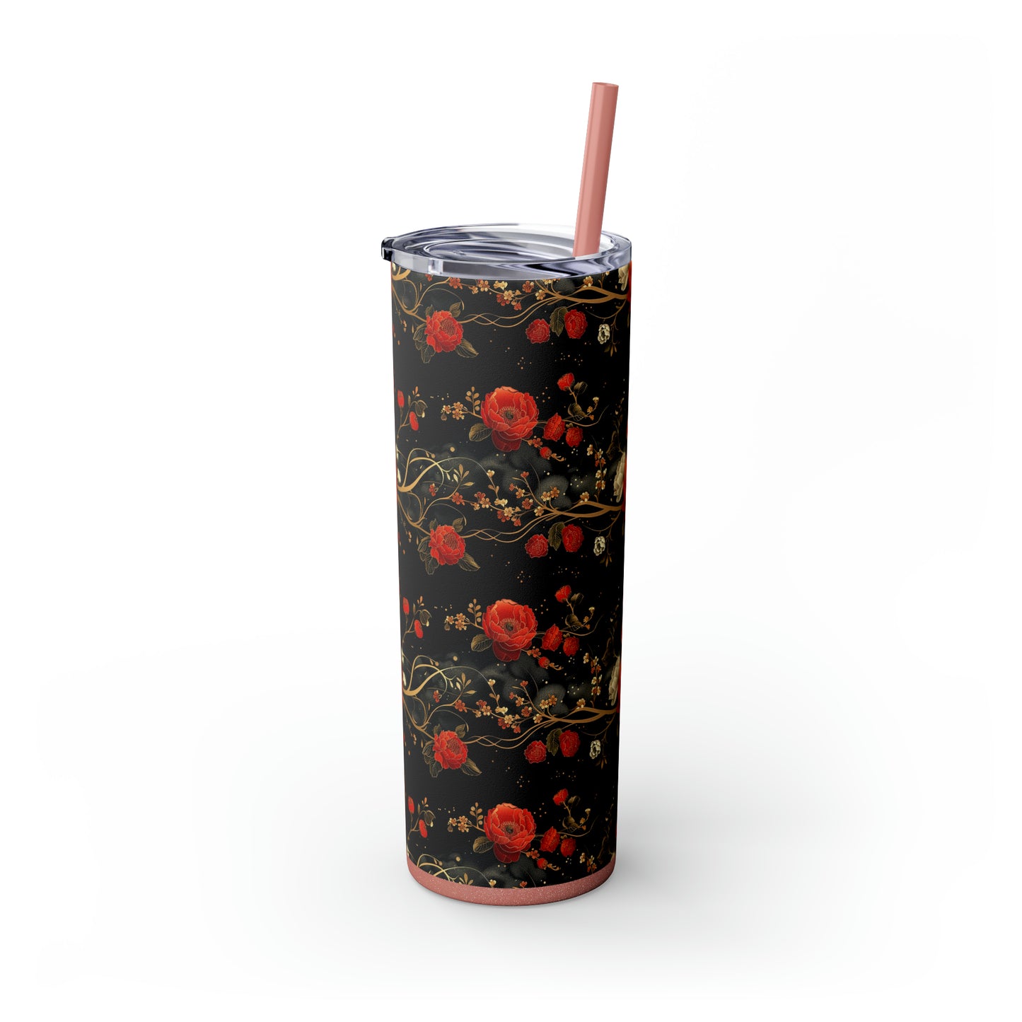 Skinny Tumbler with Straw, 20oz