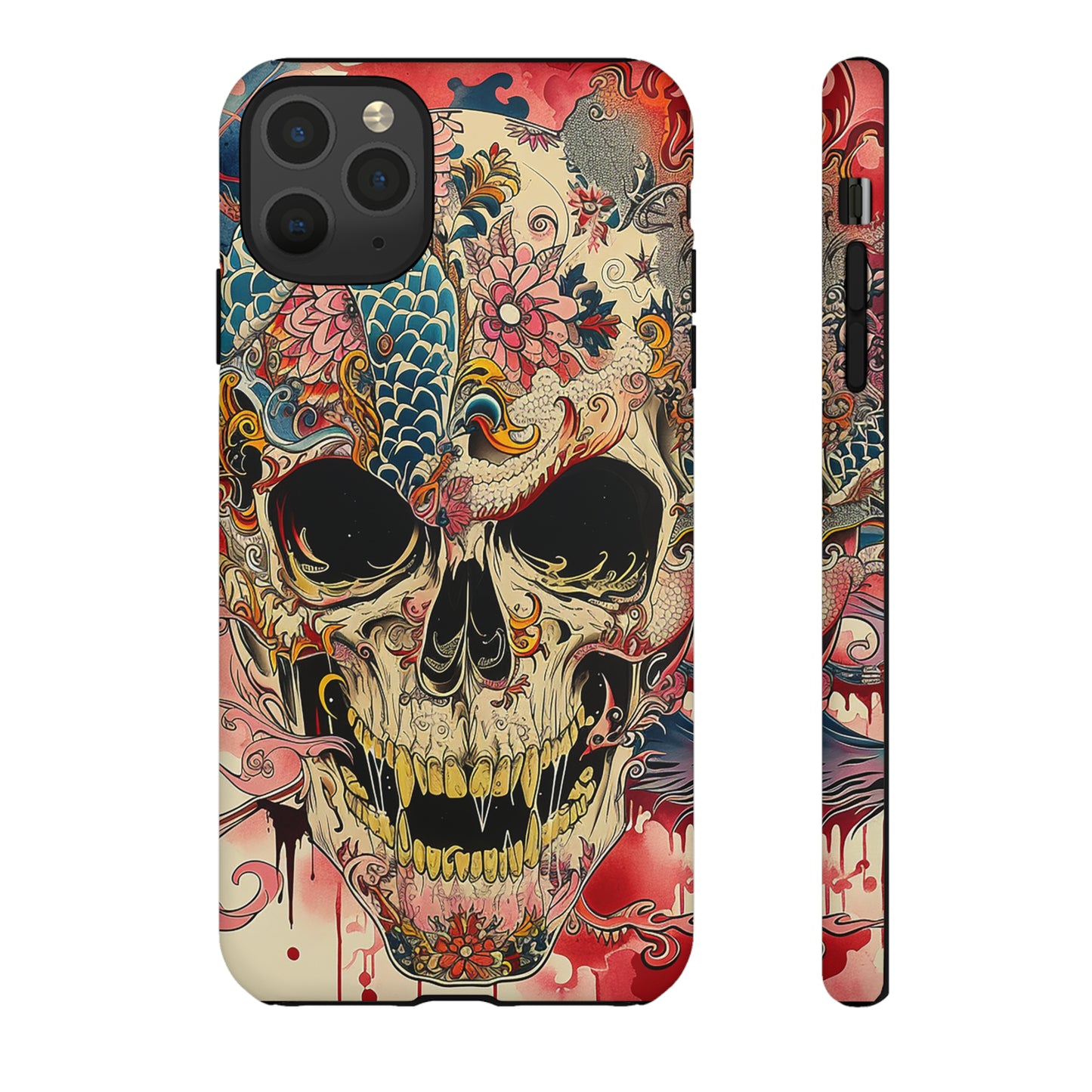 Tough Phone Case Skull 05
