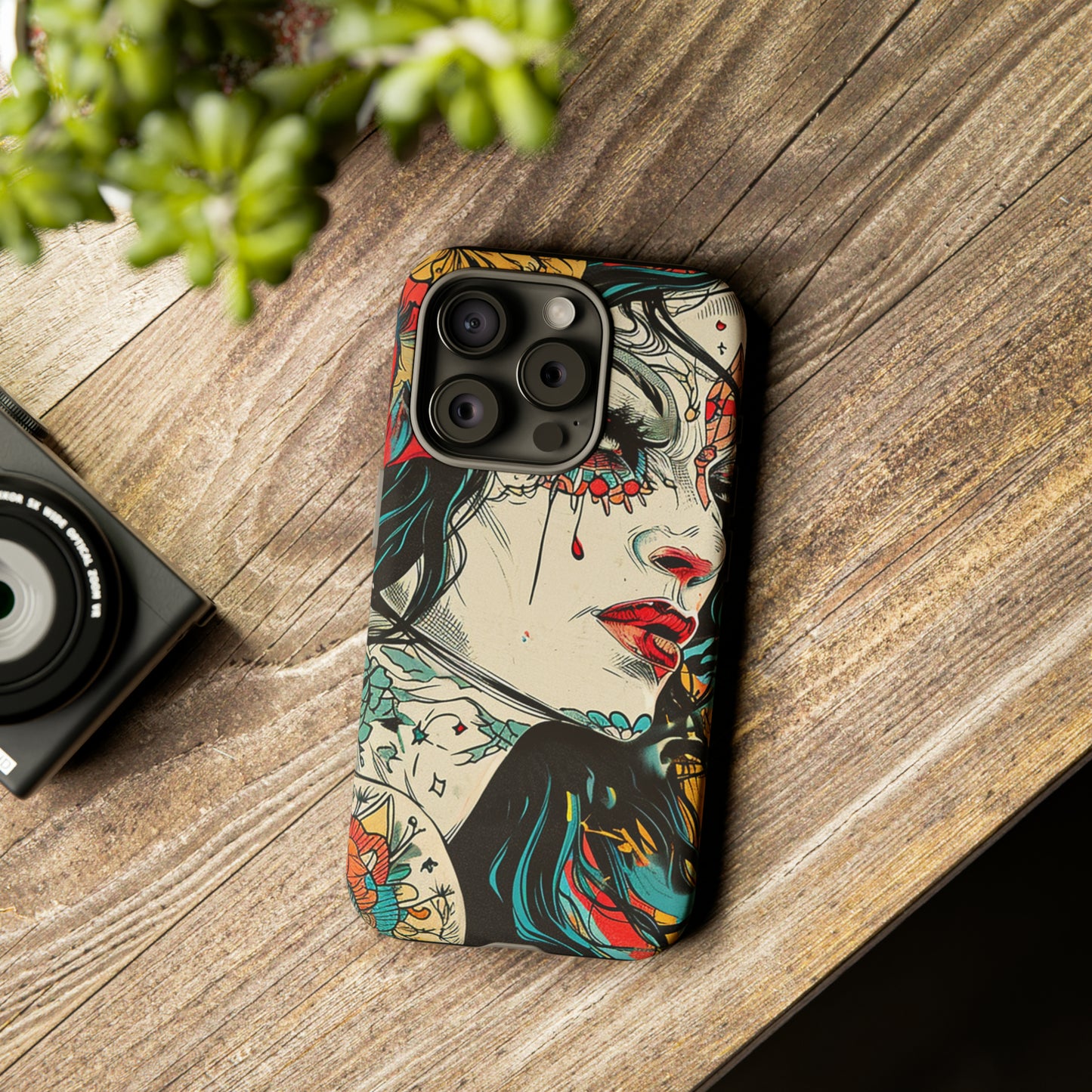 Tough Phone Case Lady 02