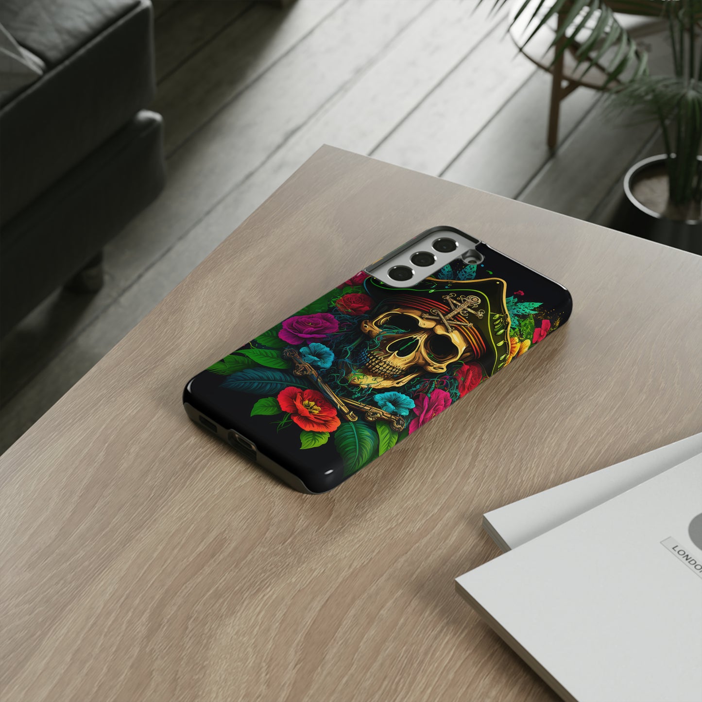 Tough Phone Case Pirate Skull