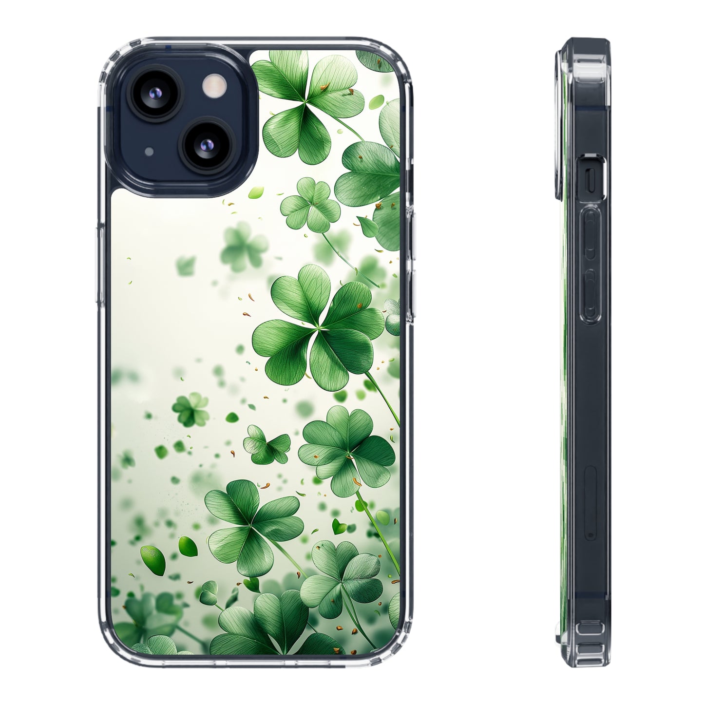 Clear Phone Cases Shamrock