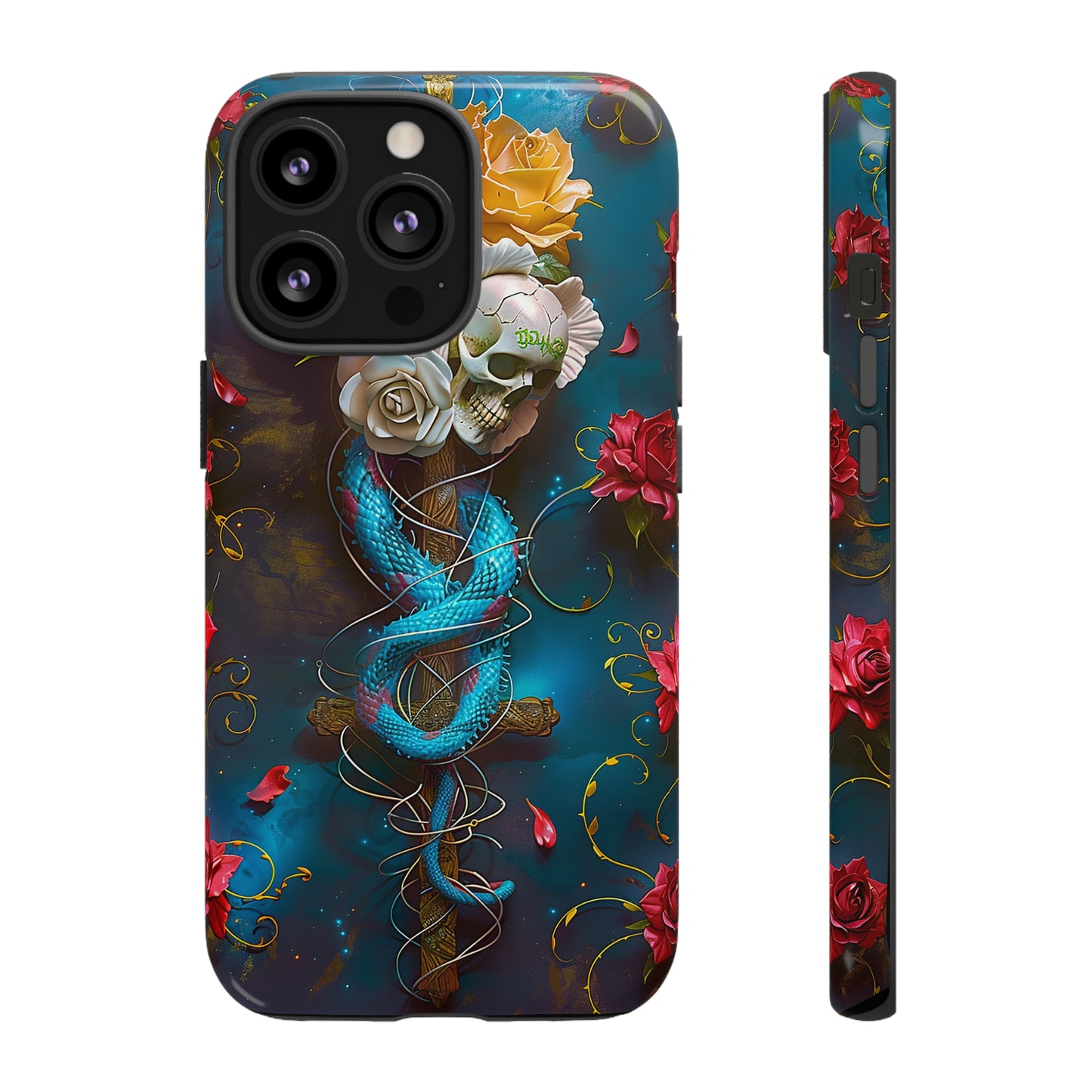 Tough Phone Cases Serpent & Roses