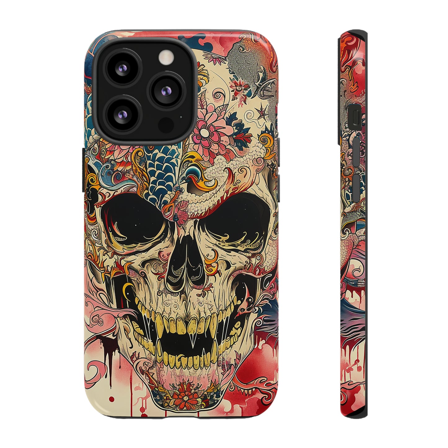 Tough Phone Case Skull 05