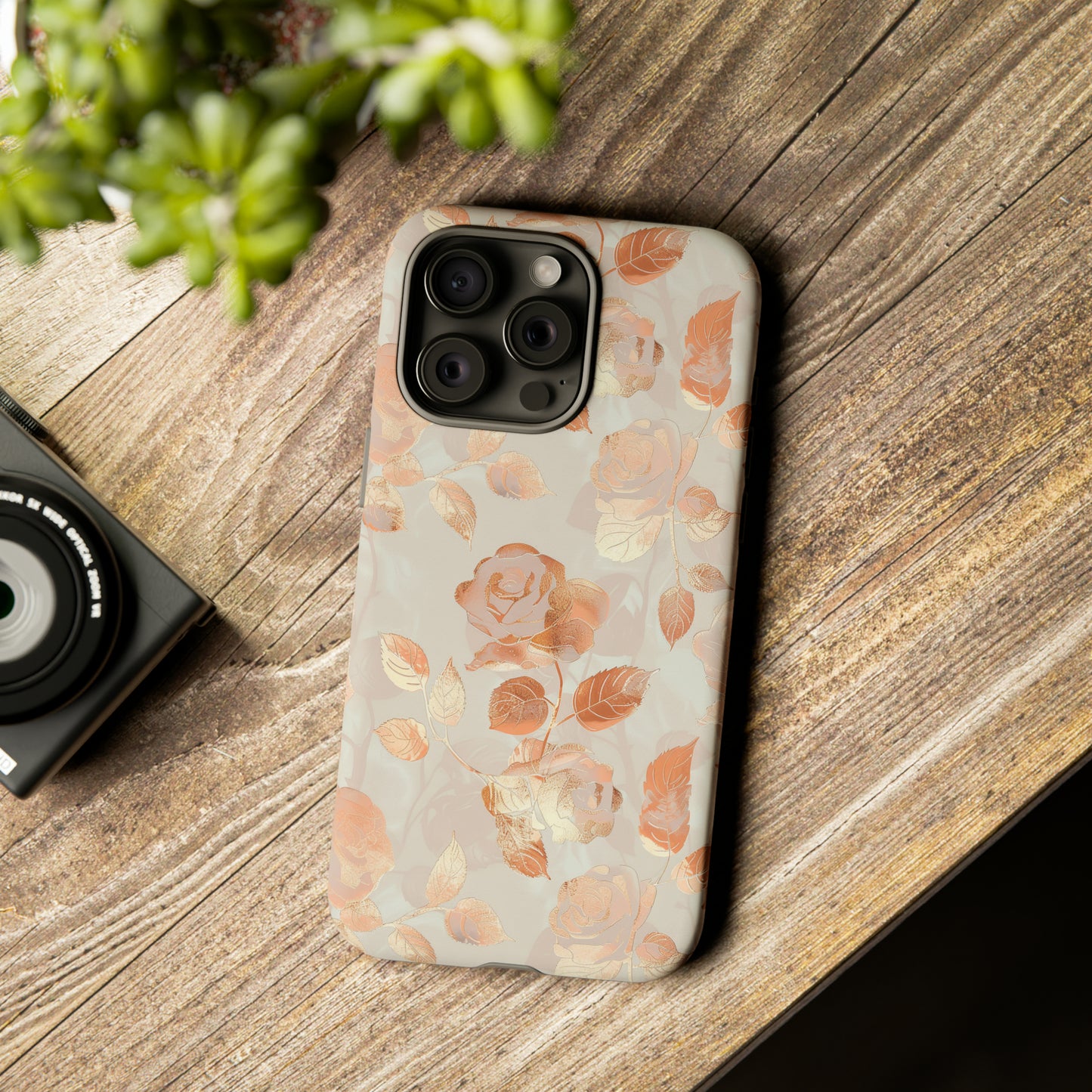 Tough Phone Case Rose Gold