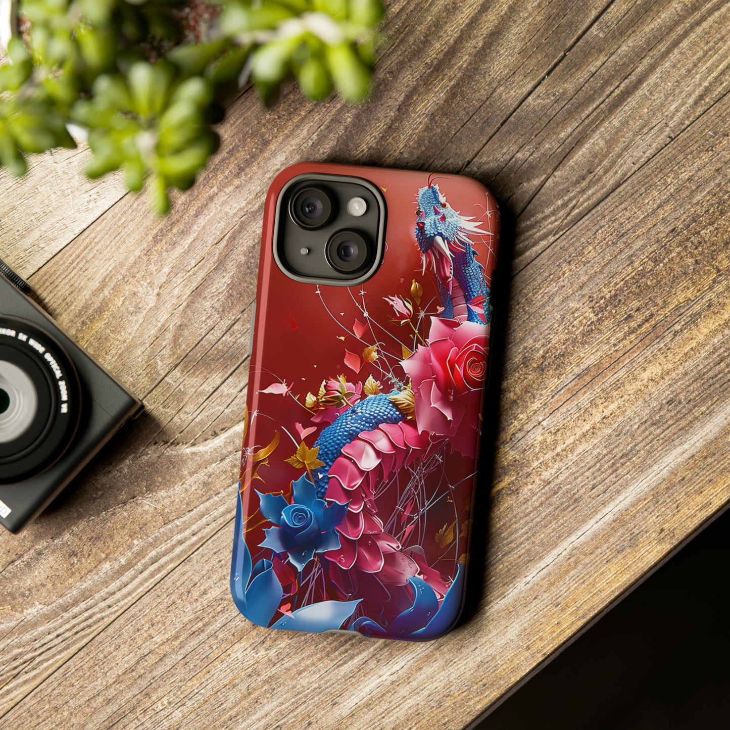 Tough Phone Cases Dragon's Blossom