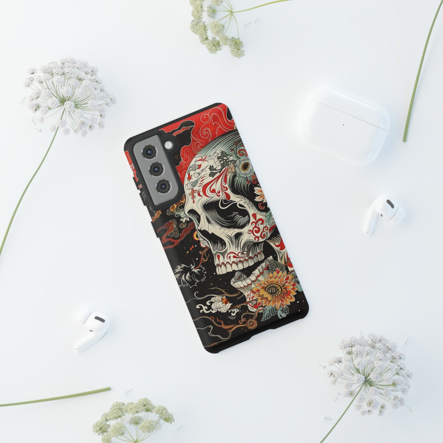 Tough Phone Case Skull 07