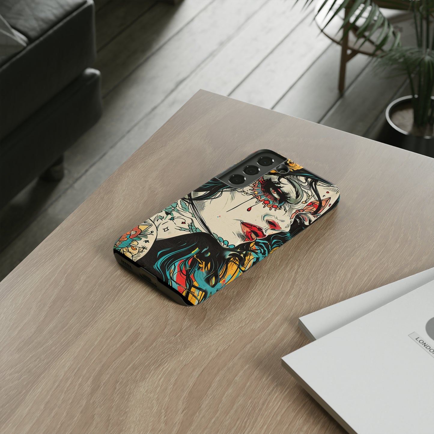 Tough Phone Case Lady 02