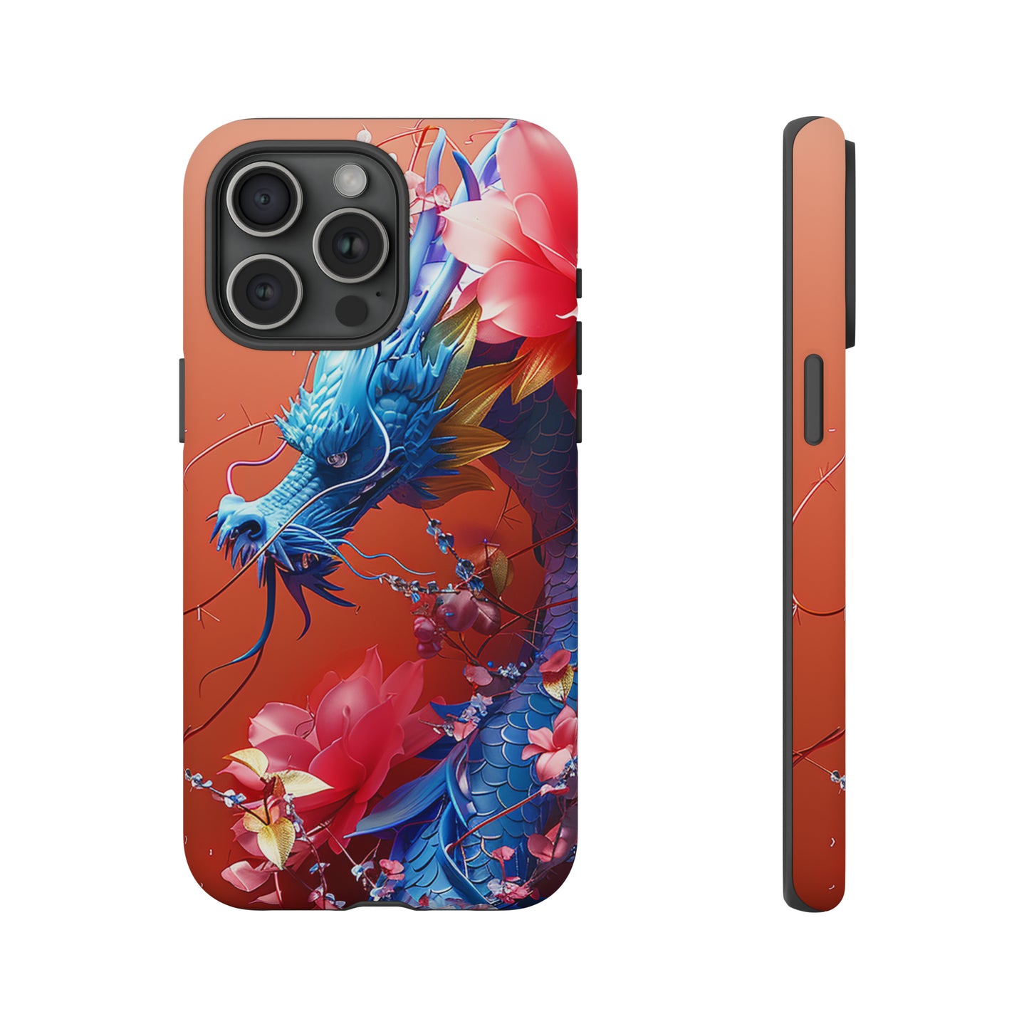 Tough Phone Cases Azure Serpent