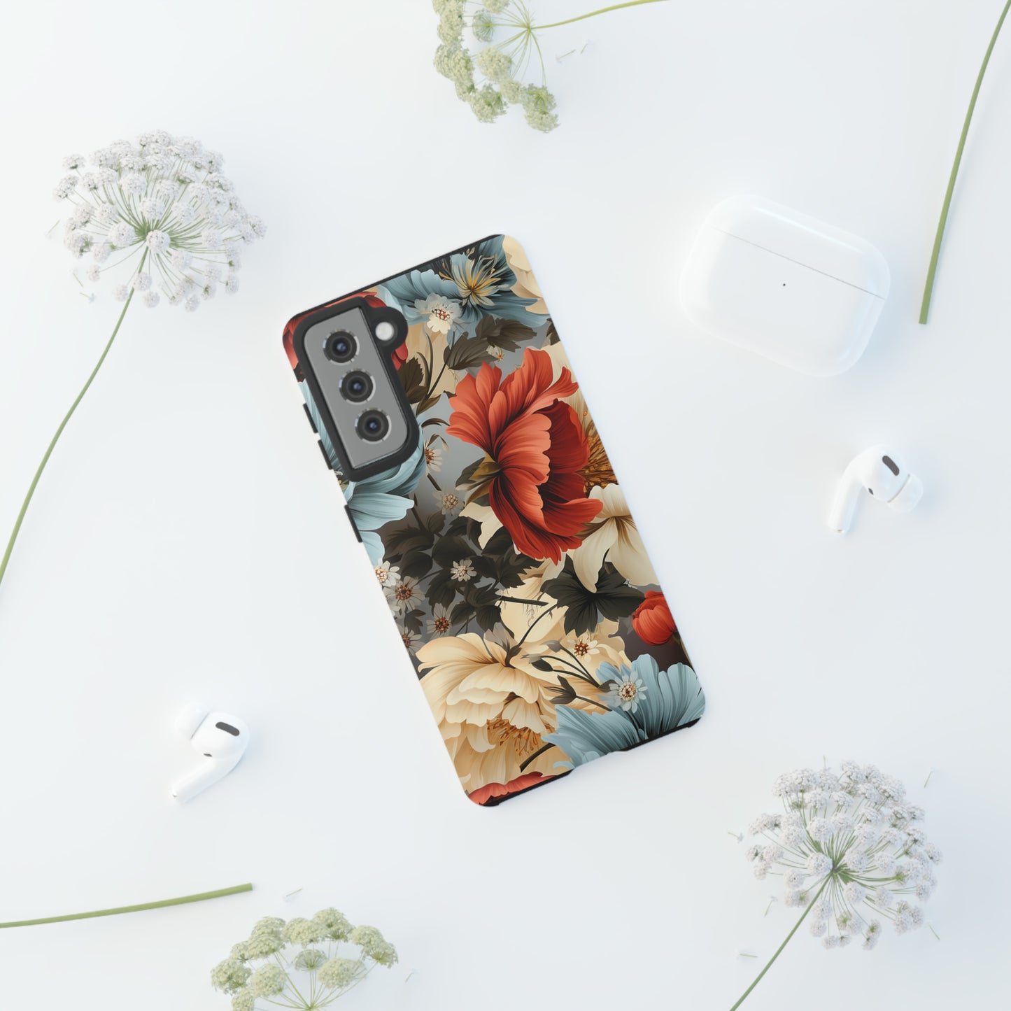 Tough Phone Case Floral