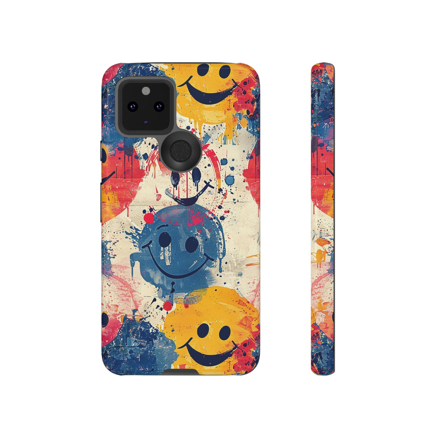 Tough Phone Case Happy Face