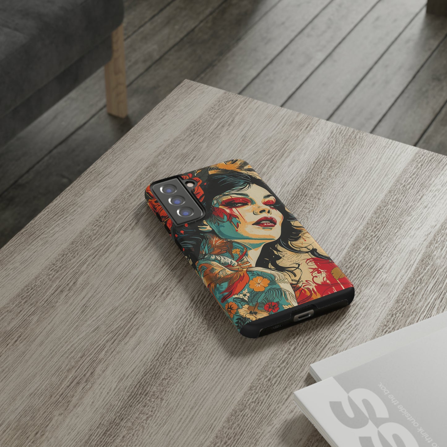 Tough Phone Case Lady 01