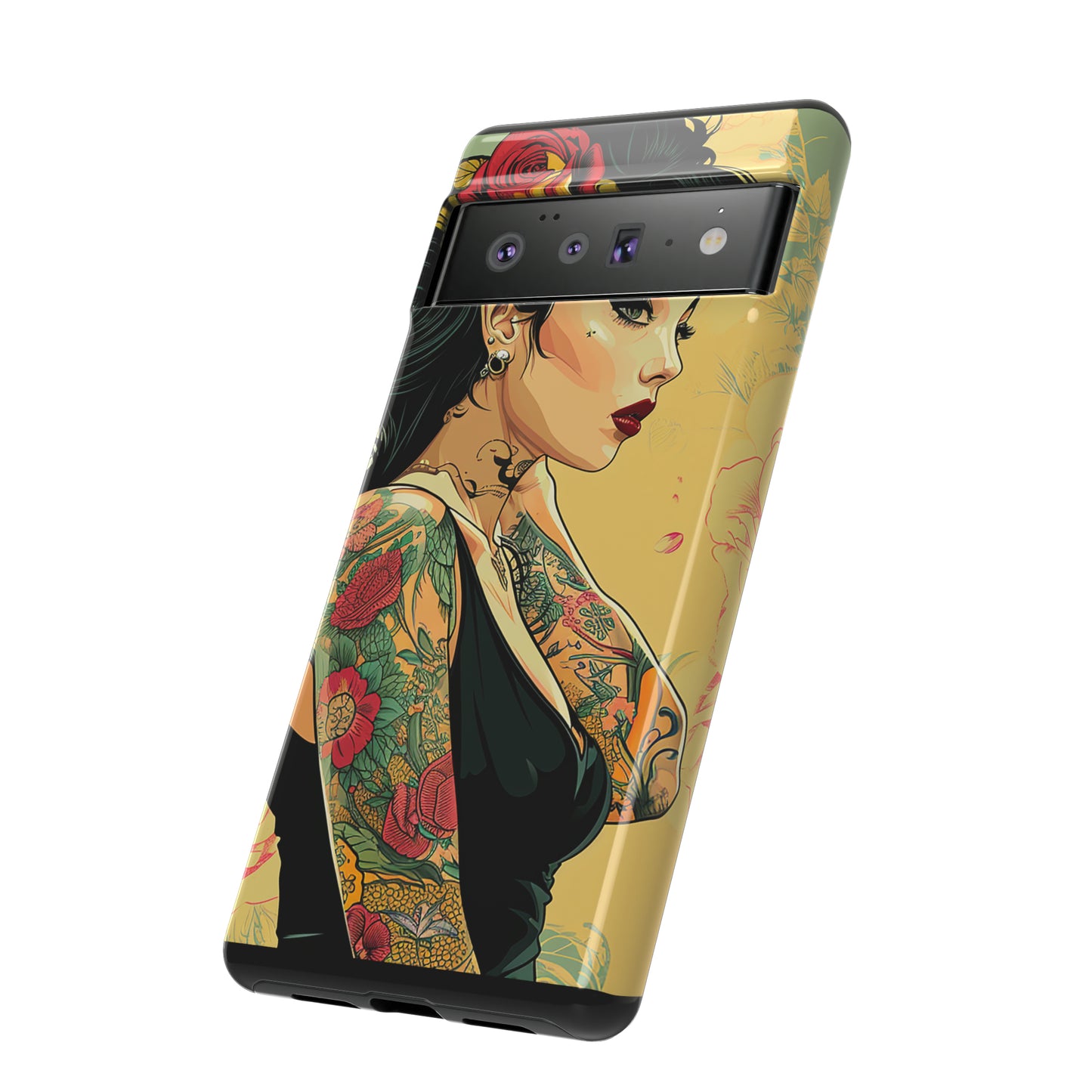 Tough Phone Case Lady 06