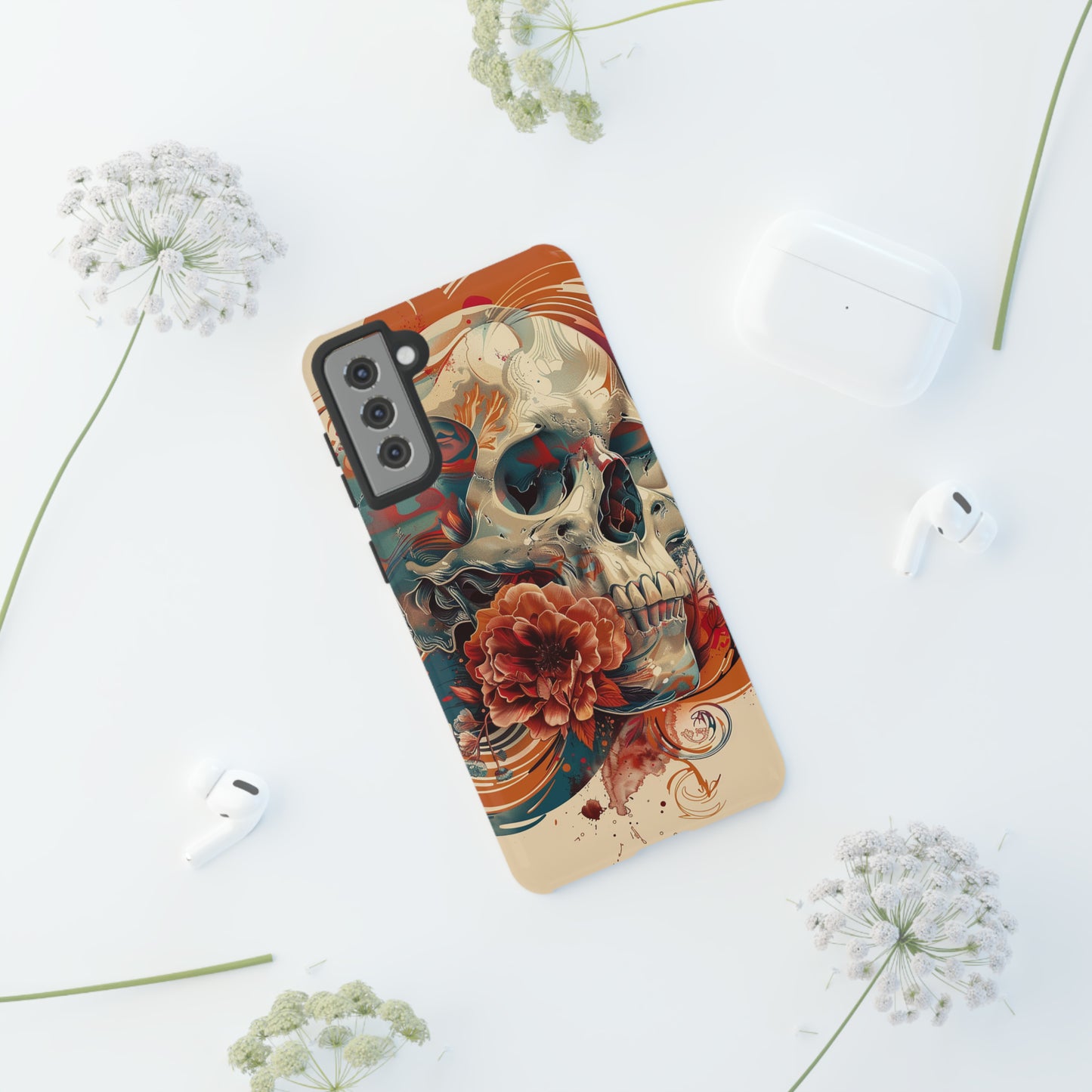 Tough Phone Case Skull 04