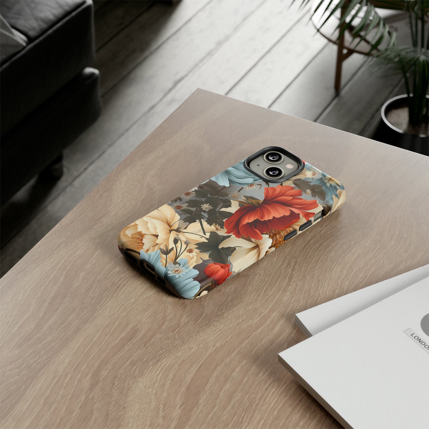 Tough Phone Case Floral