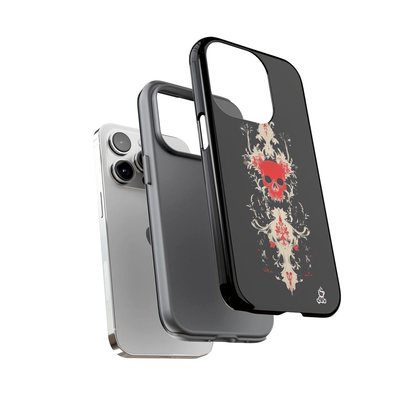 Tough Cases: Crimson Baroque Skull