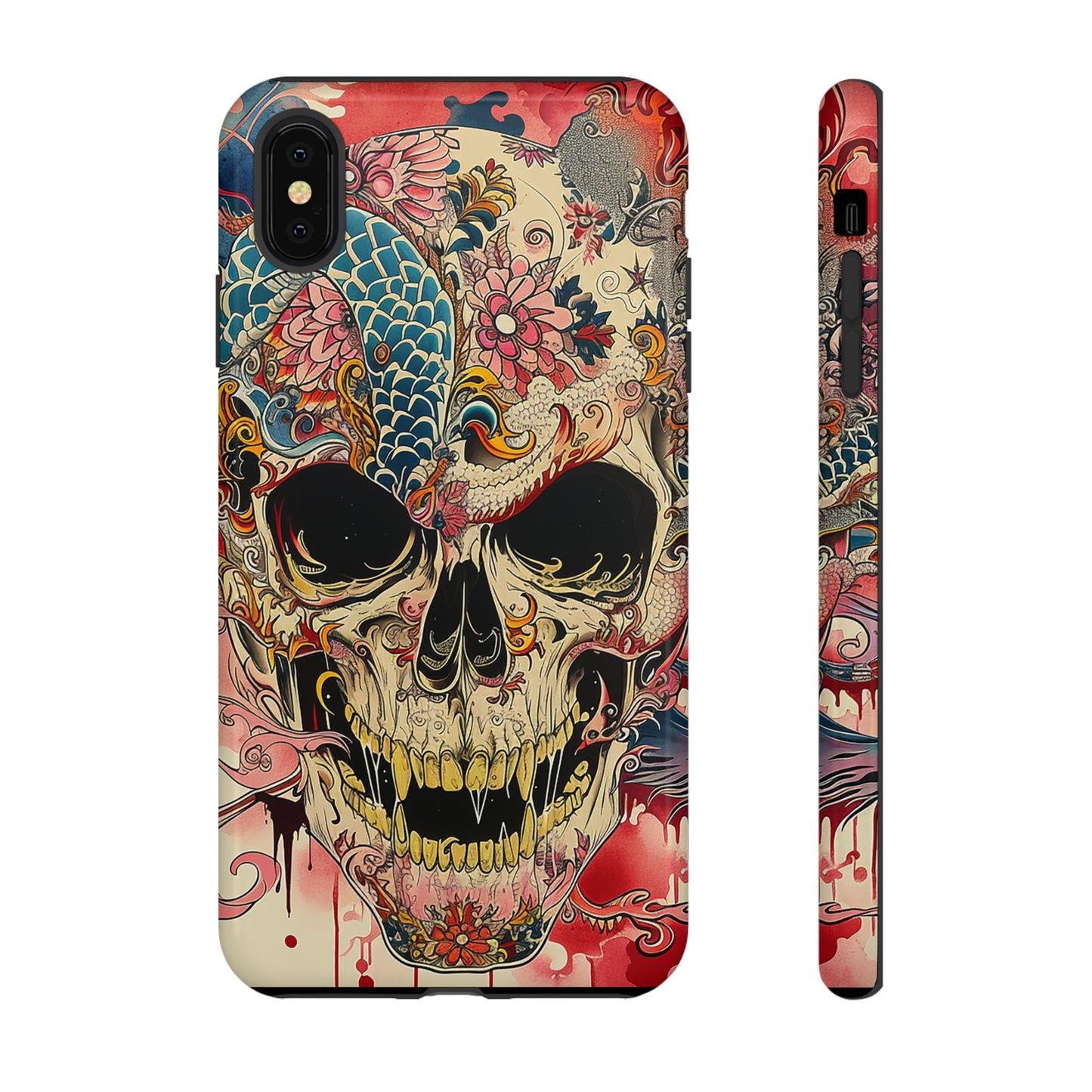 Tough Phone Case Skull 05