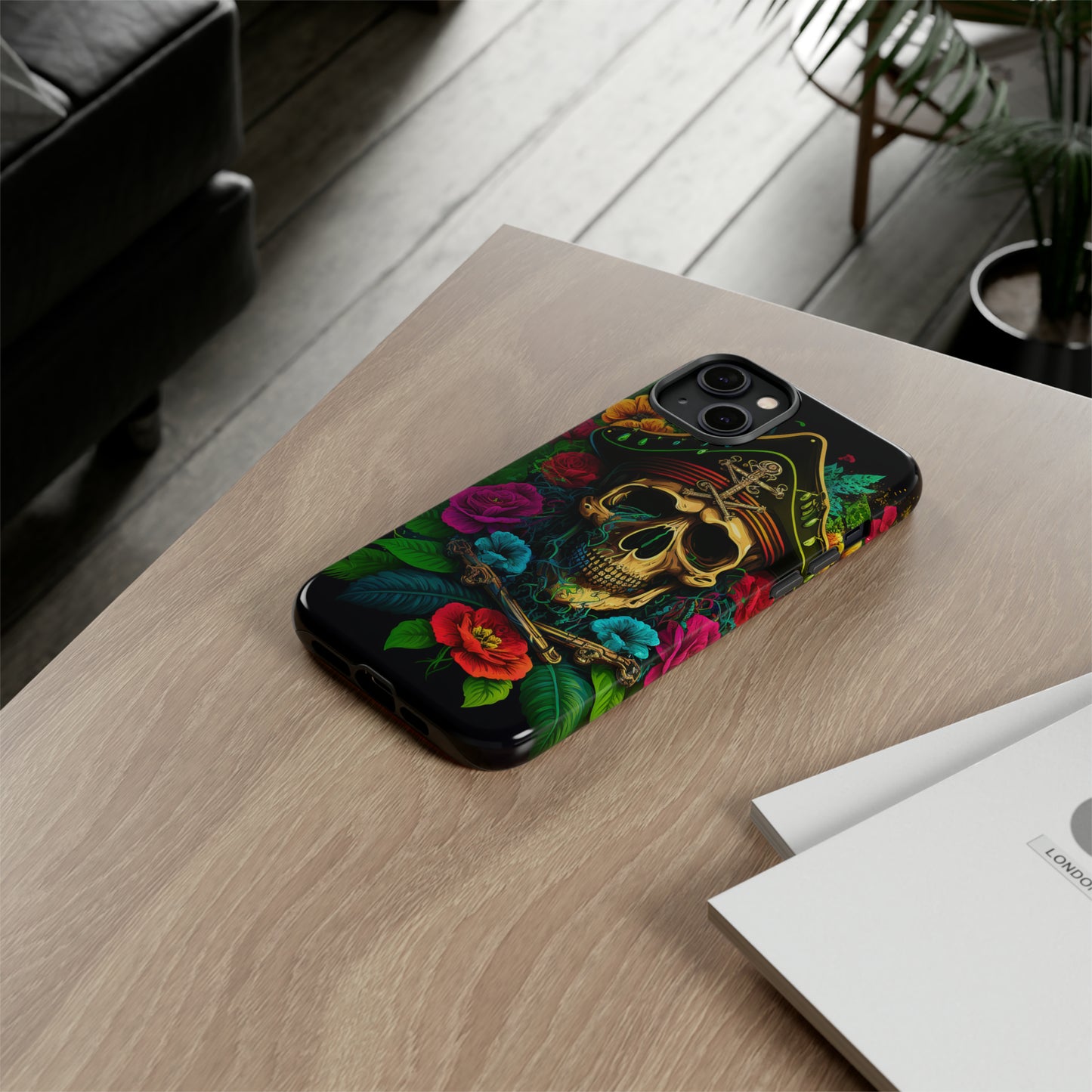 Tough Phone Case Pirate Skull