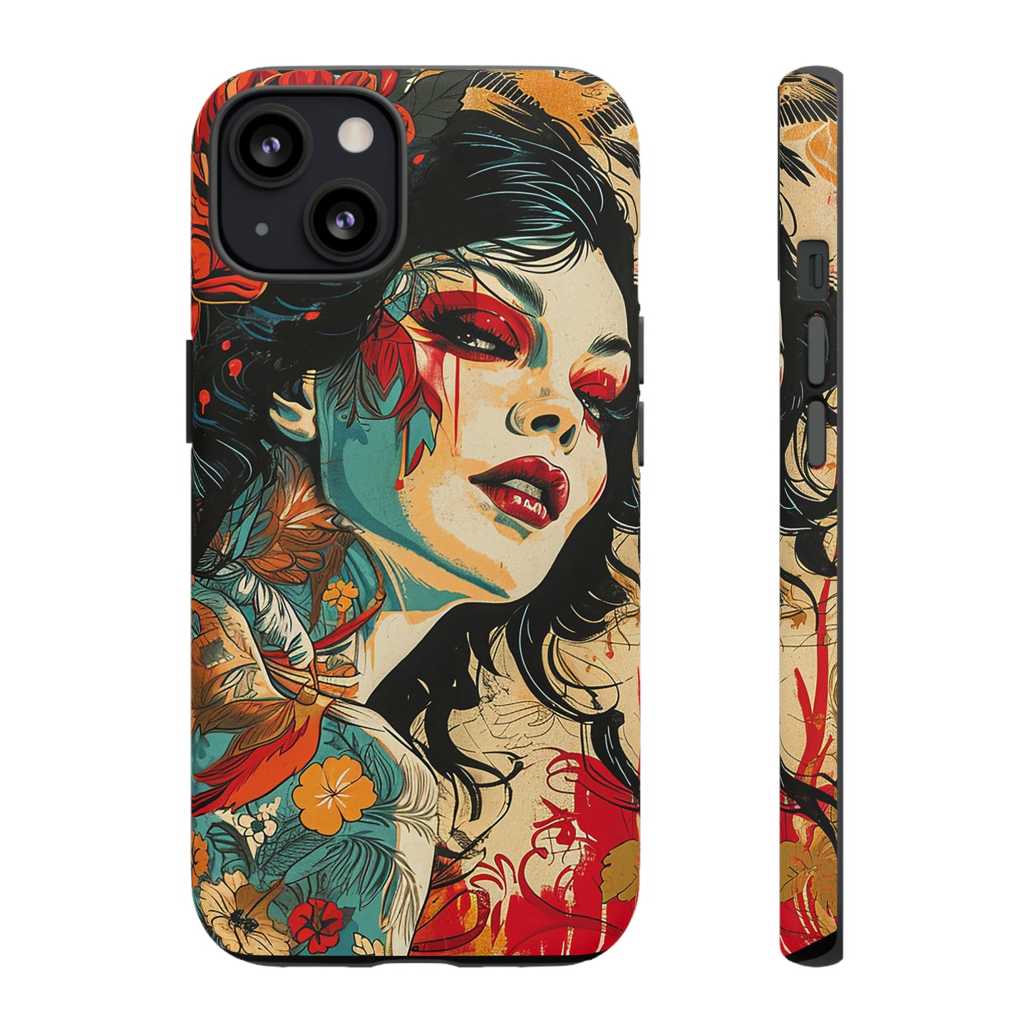 Tough Phone Case Lady 01