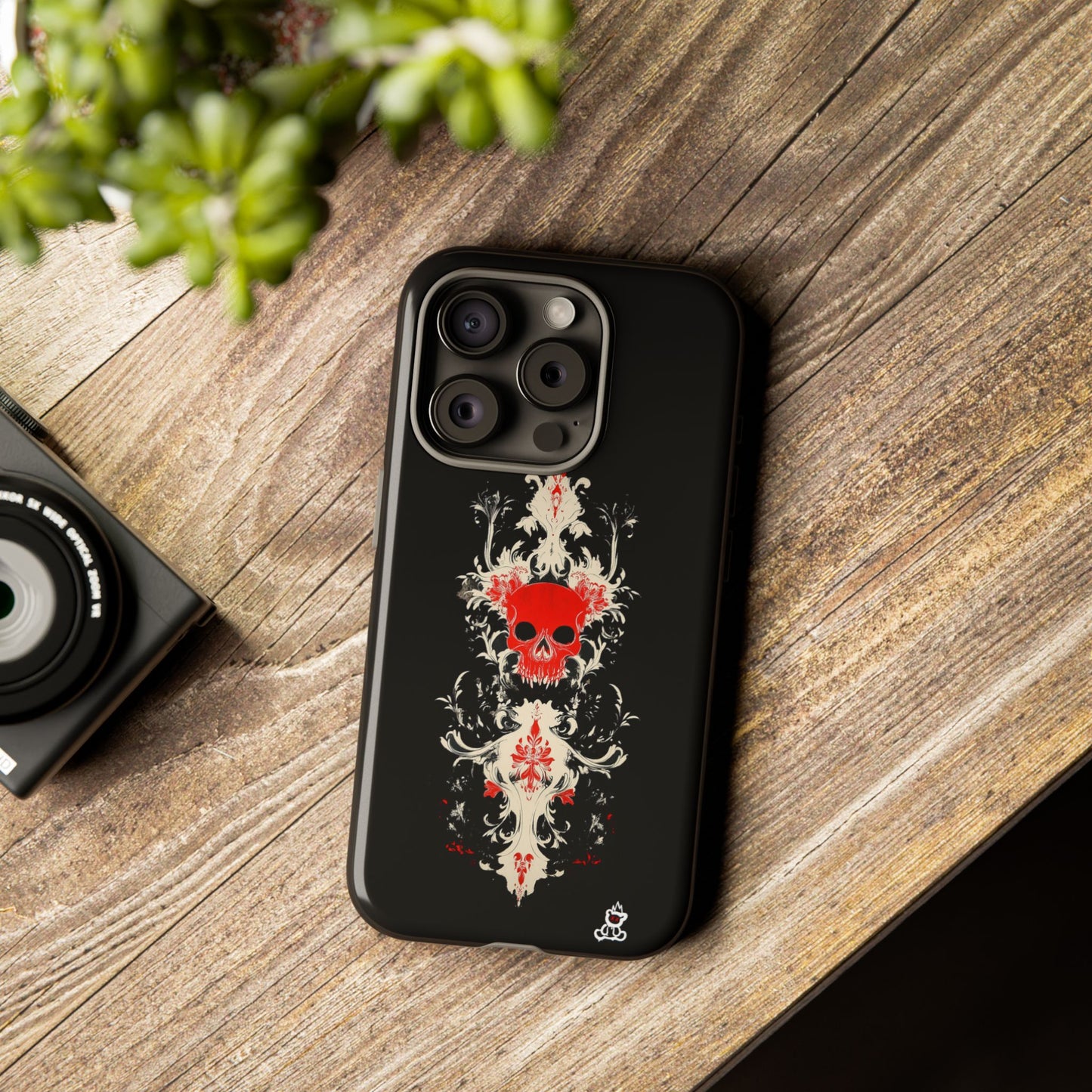 Tough Cases: Crimson Baroque Skull
