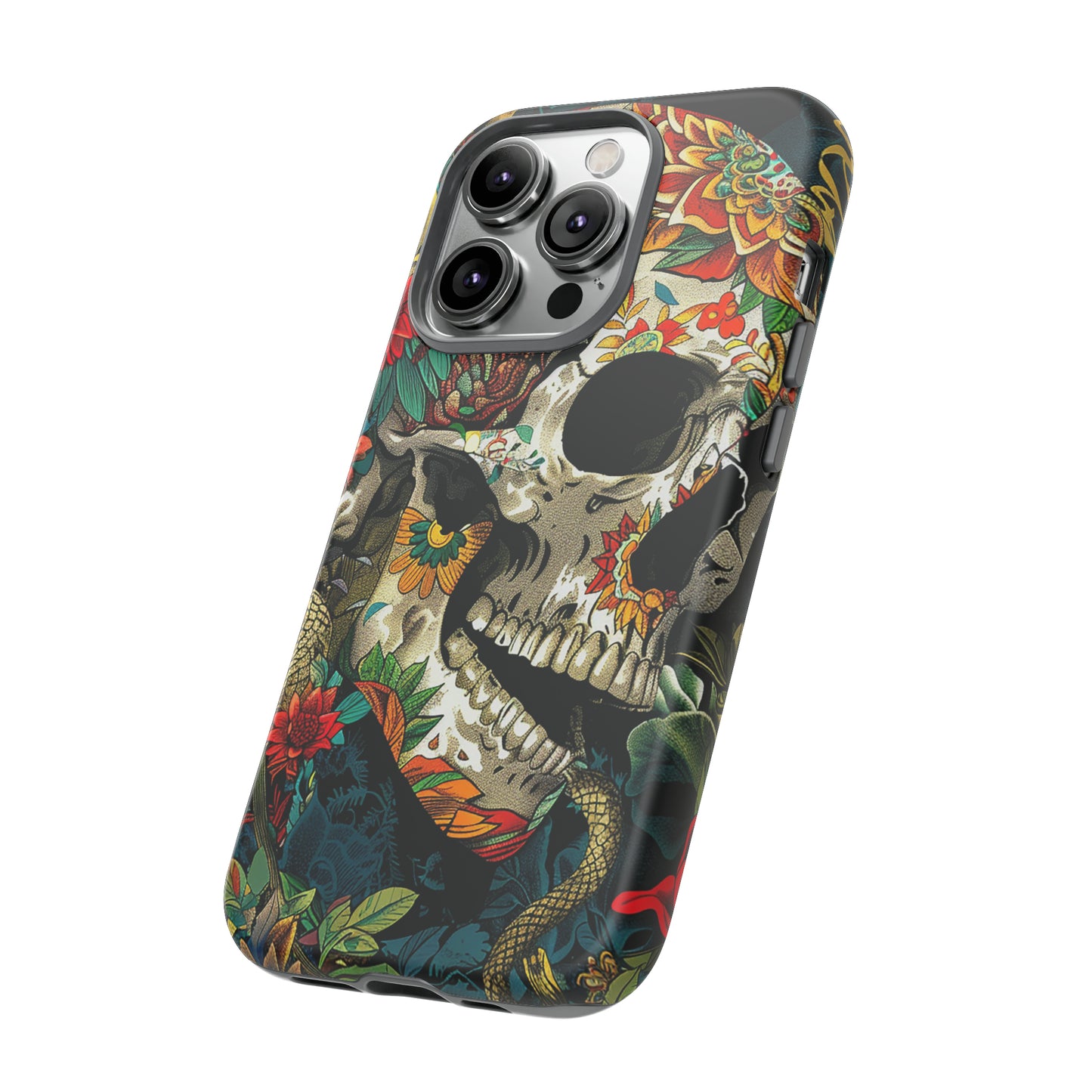 Tough Phone Case Skull 01