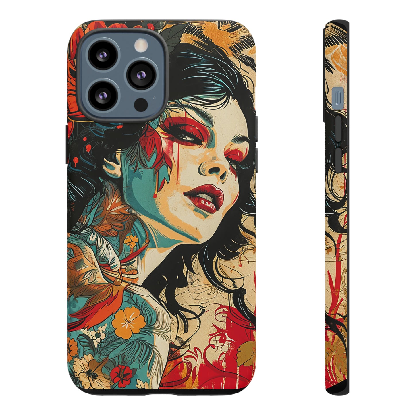 Tough Phone Case Lady 01