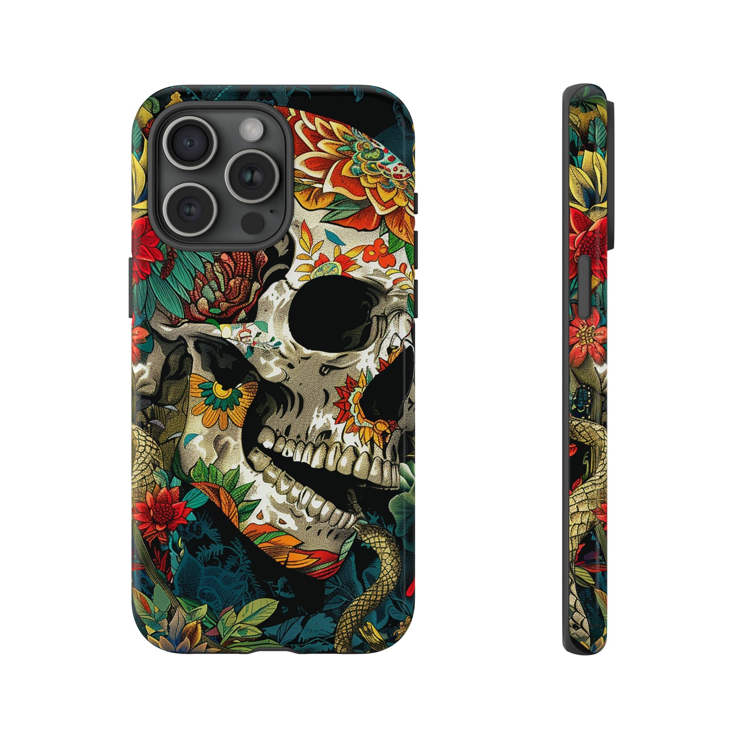 Tough Phone Case Skull 01