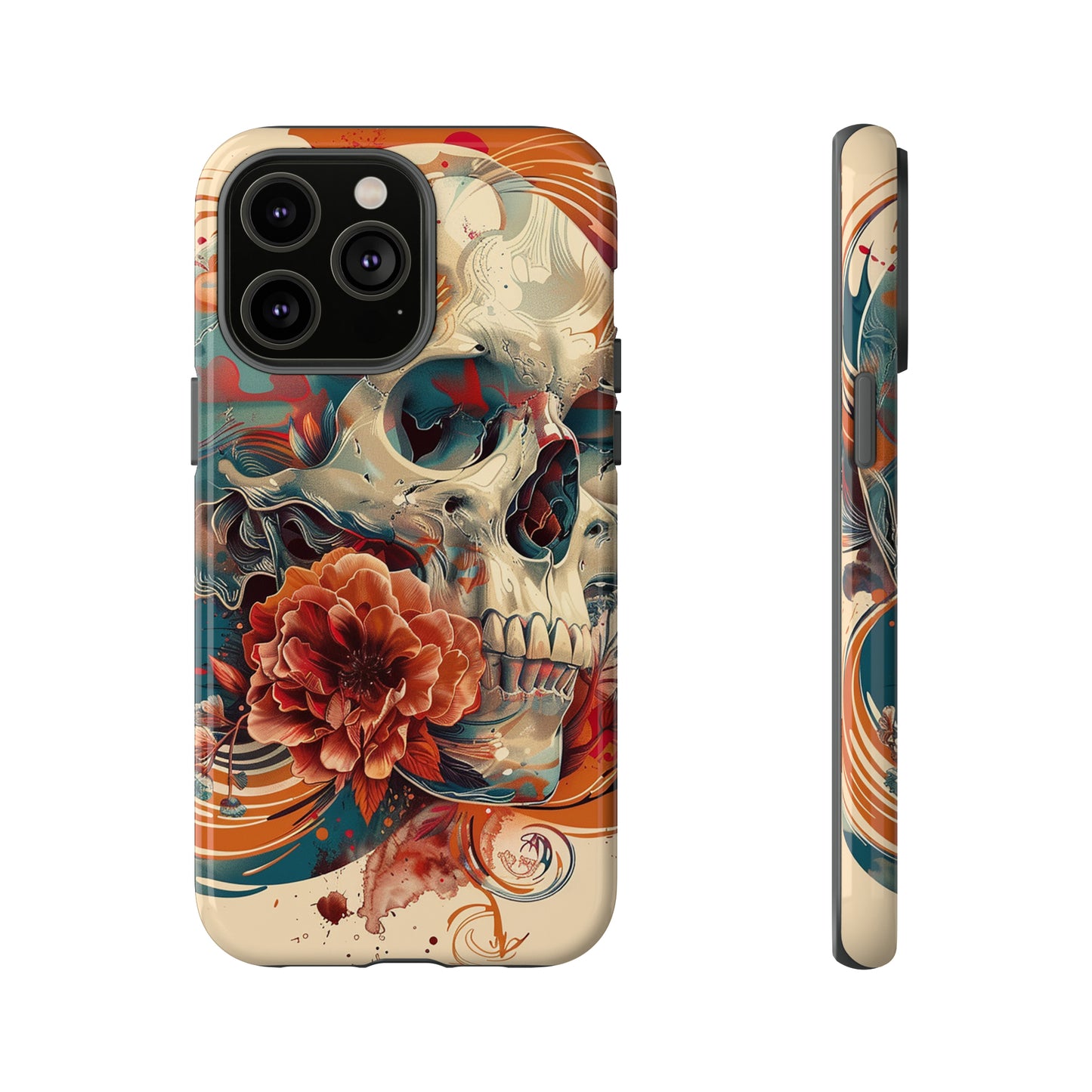 Tough Phone Case Skull 04