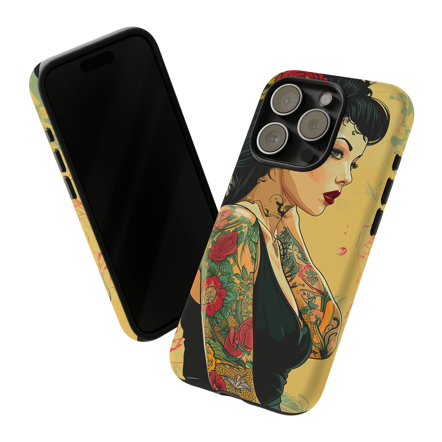 Tough Phone Case Lady 06