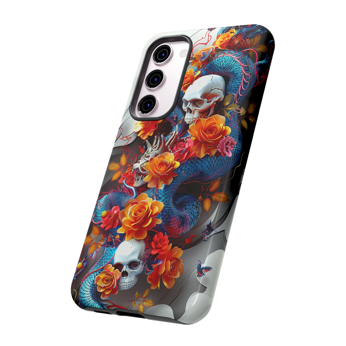 Tough Phone Case Skull 02