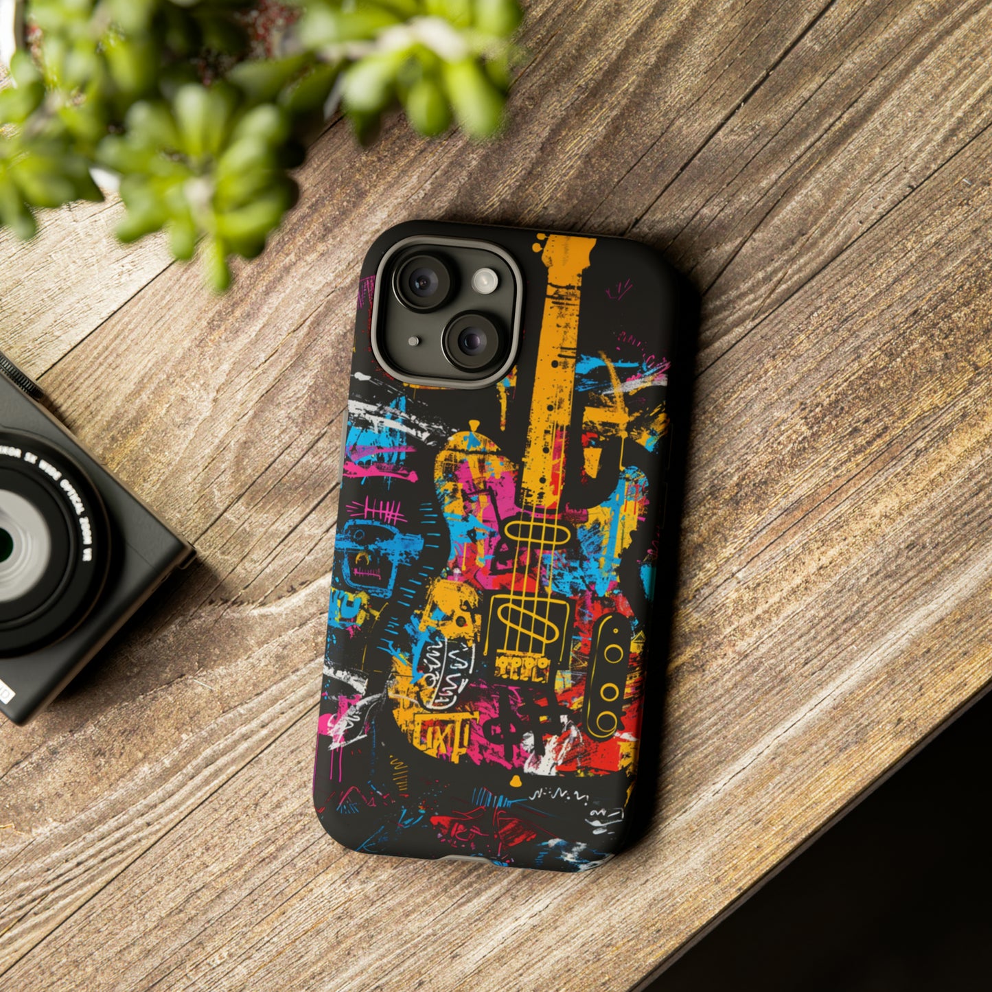 Tough Phone Case Rock ‘n’ Roll Graphics