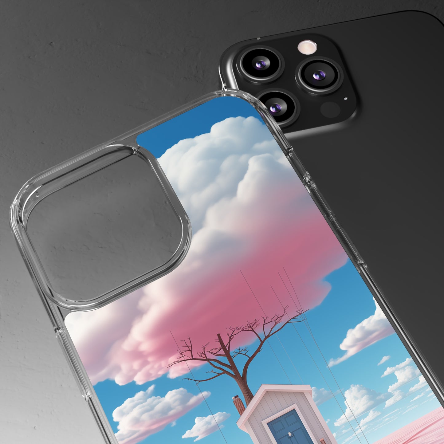 Clear Phone Cases Surreal Art