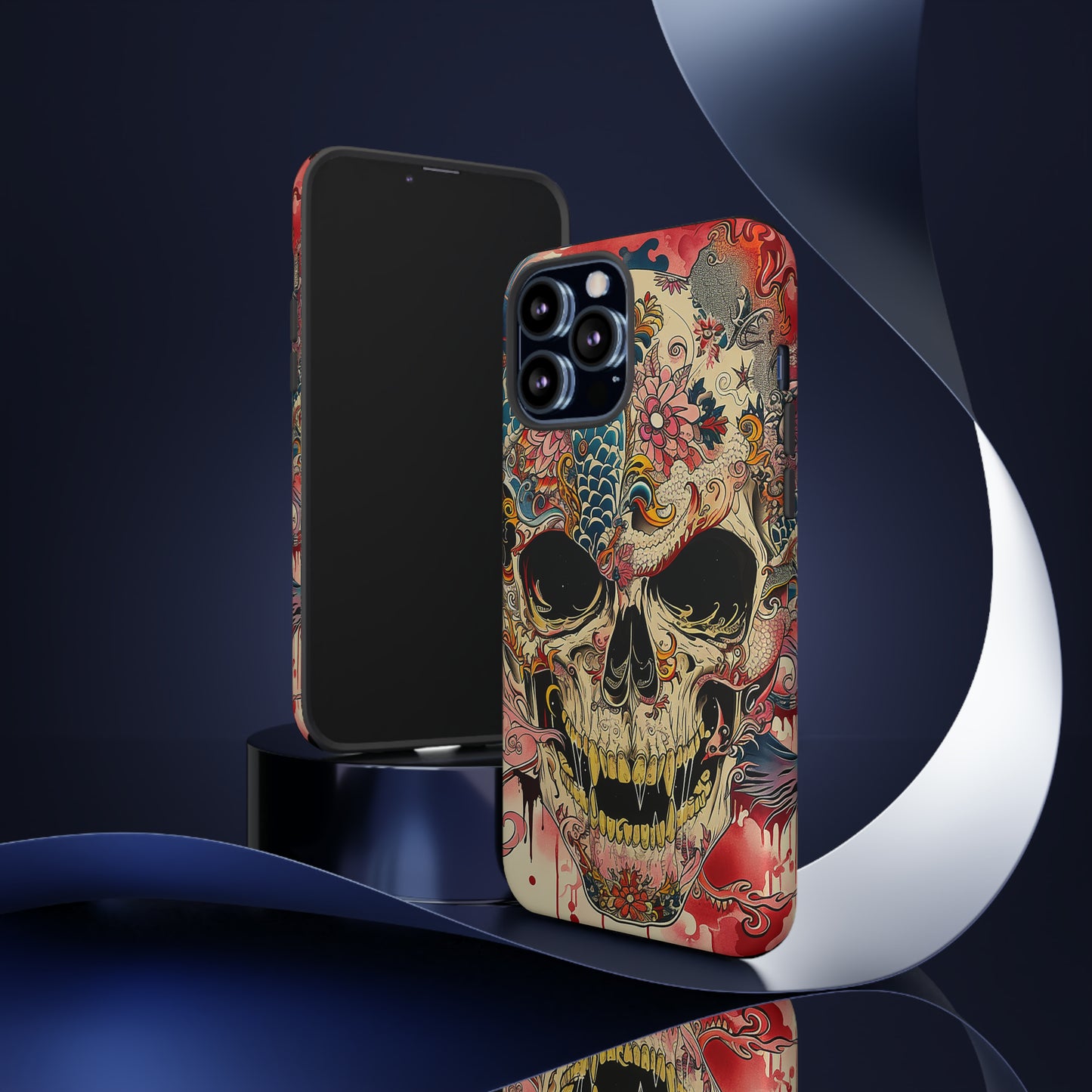 Tough Phone Case Skull 05