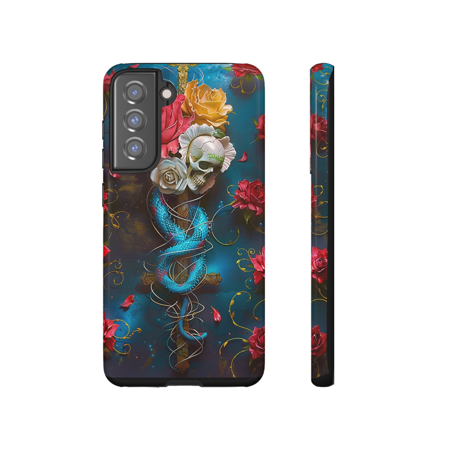 Tough Phone Cases Serpent & Roses